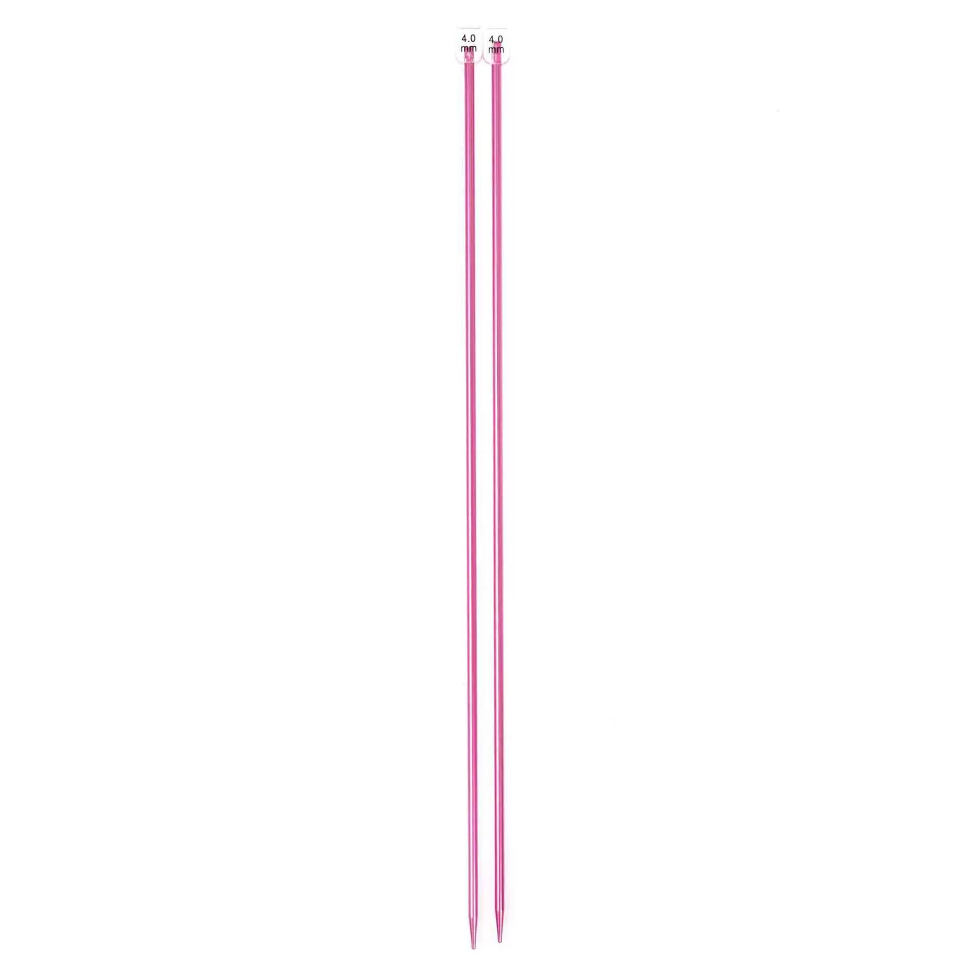 knitcraft_pink_knitting_needles_4mm_1.webp Knitcraft Pink Knitting Needles 4Mm-Hobbycraft Clearance