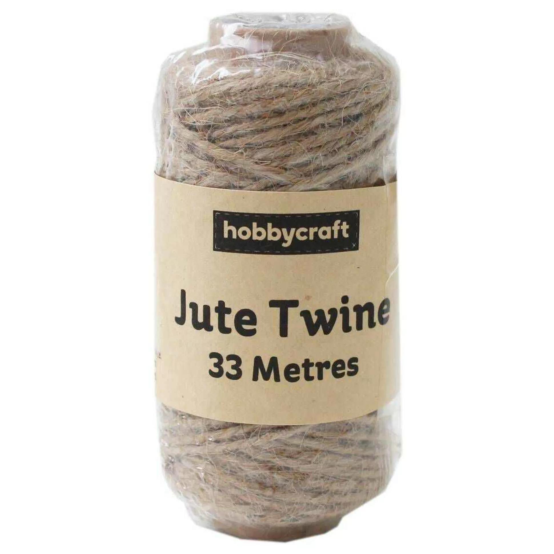 Kraft Brown Jute Twine 33M-Hobbycraft Cheap