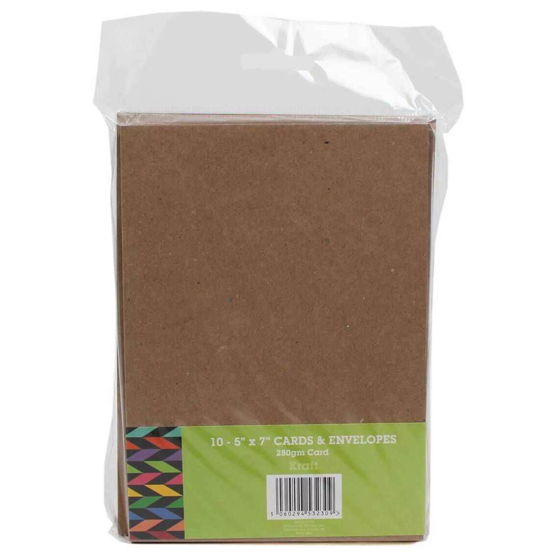 Kraft Cards And Envelopes 5 X 7 Inches 10 Pack-Hobbycraft Hot