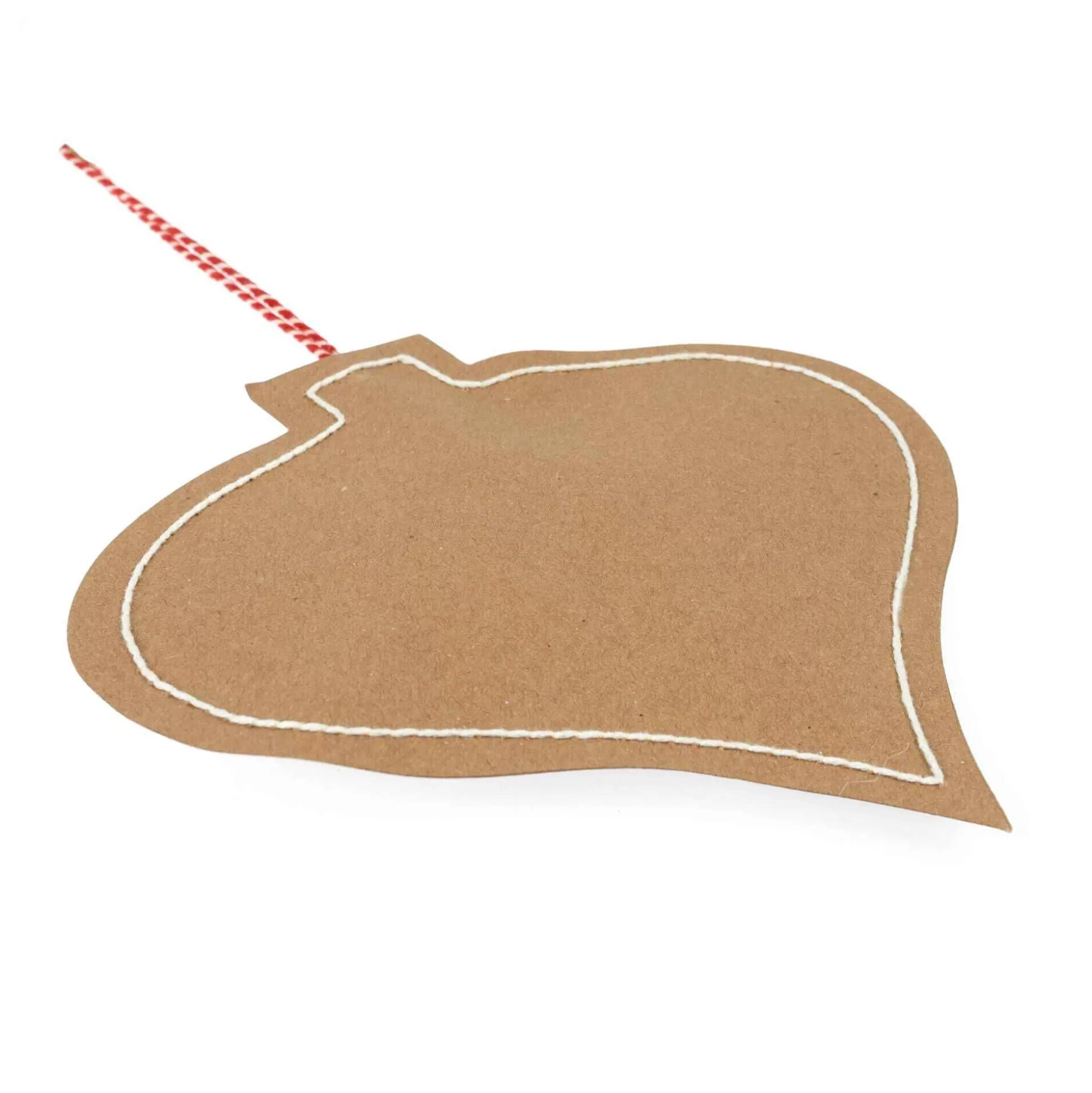 Kraft Paper Bauble Decoration 15Cm-Hobbycraft Outlet