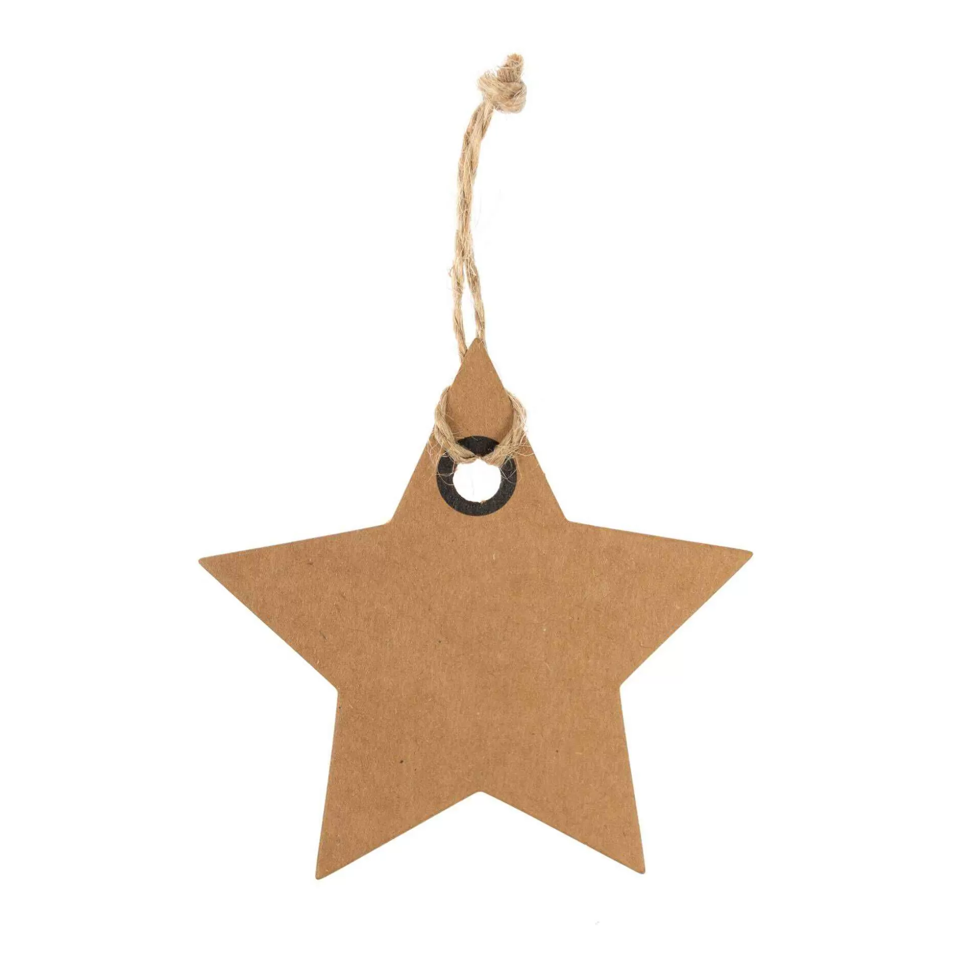 Kraft Star Gift Tags 10 Pack-Hobbycraft Shop