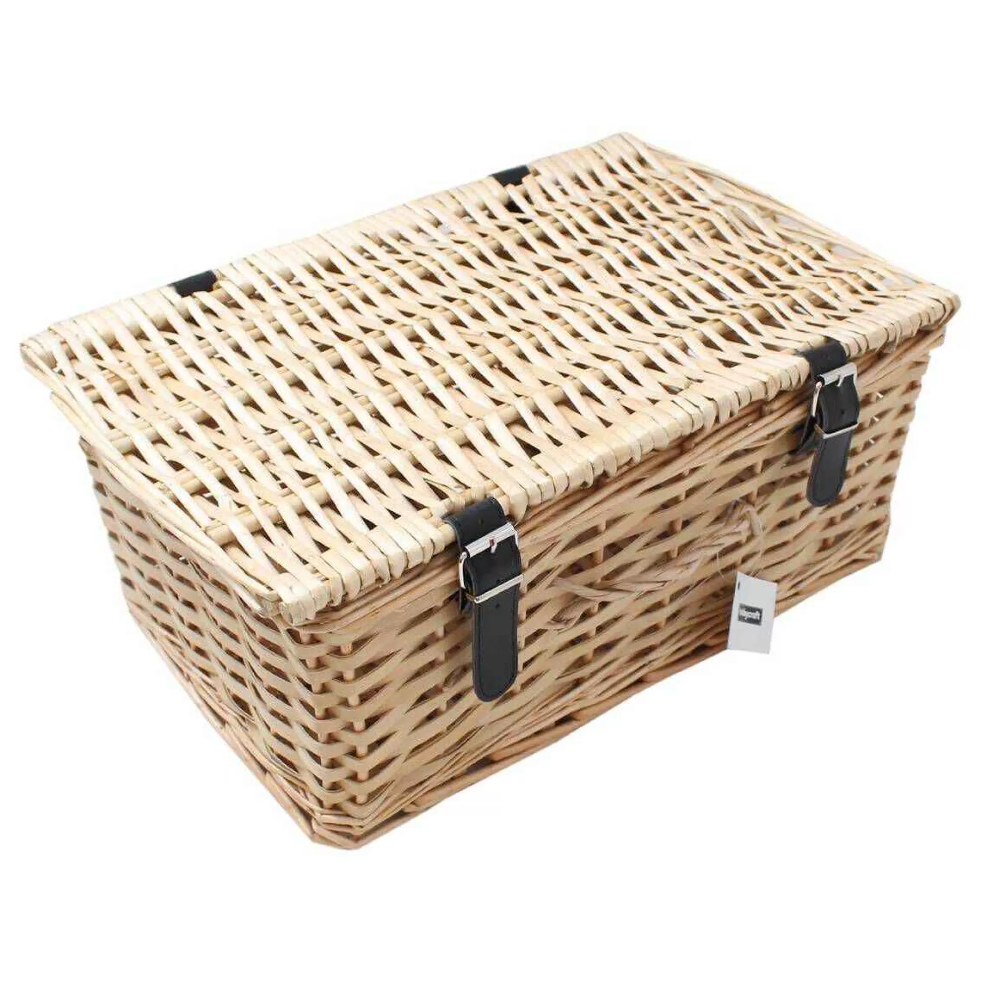 large_brown_wicker_hamper_42cm_x_28cm_x_18cm_1.webp Large Brown Wicker Hamper 42Cm X 28Cm X 18Cm-Hobbycraft Clearance