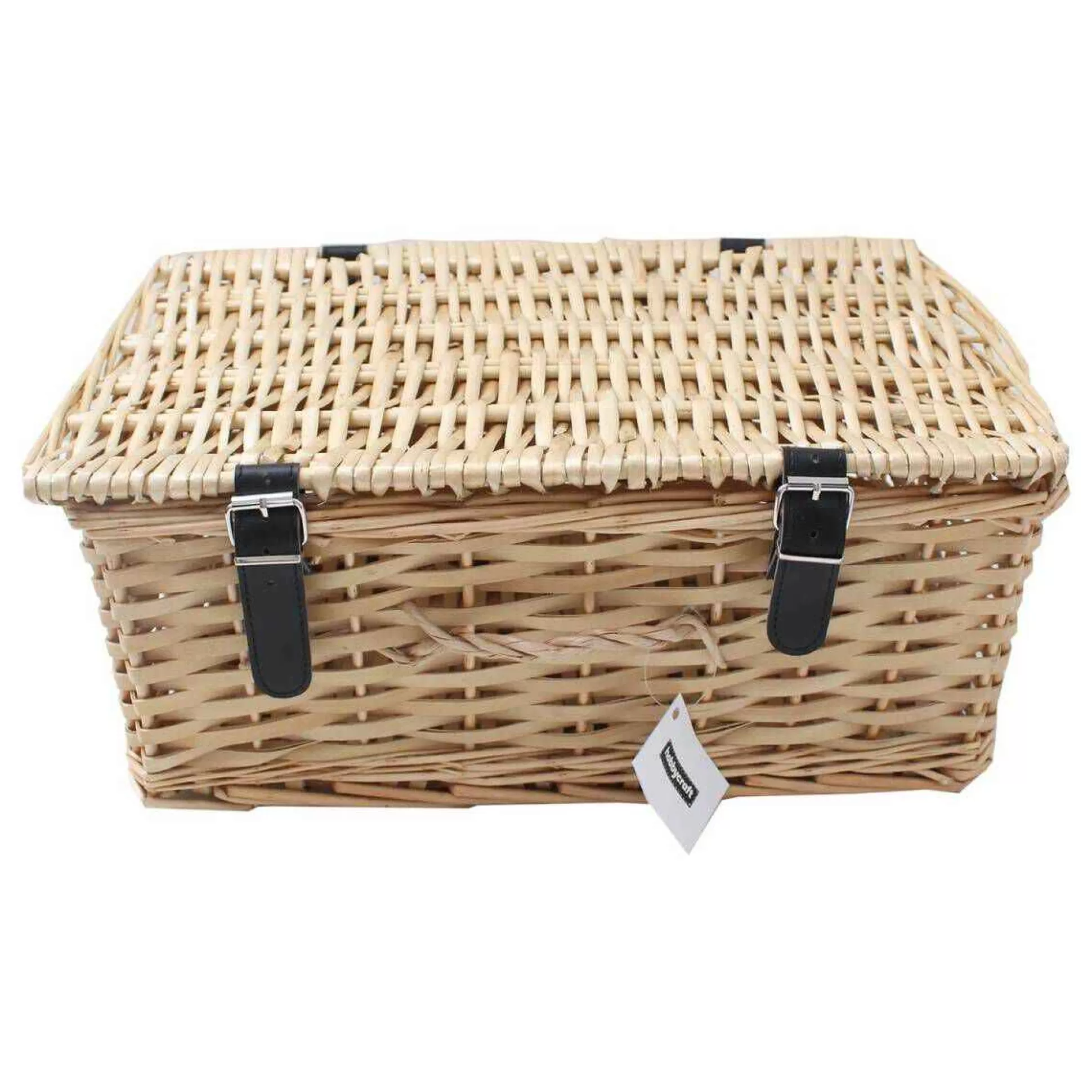 large_brown_wicker_hamper_42cm_x_28cm_x_18cm_2.webp Large Brown Wicker Hamper 42Cm X 28Cm X 18Cm-Hobbycraft Clearance