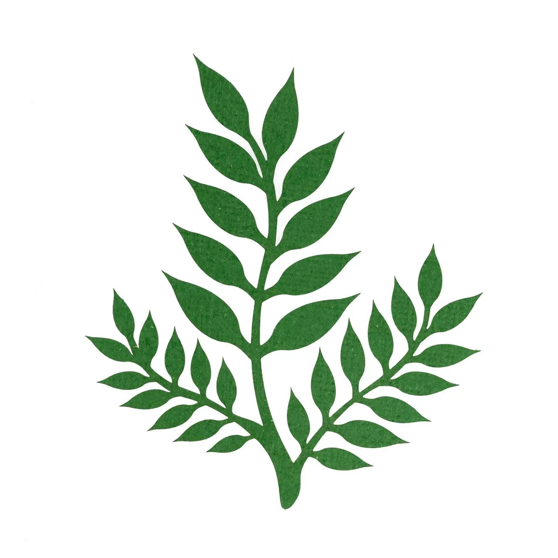 Laser-Cut Green Leaf 5 Pack-Hobbycraft Clearance