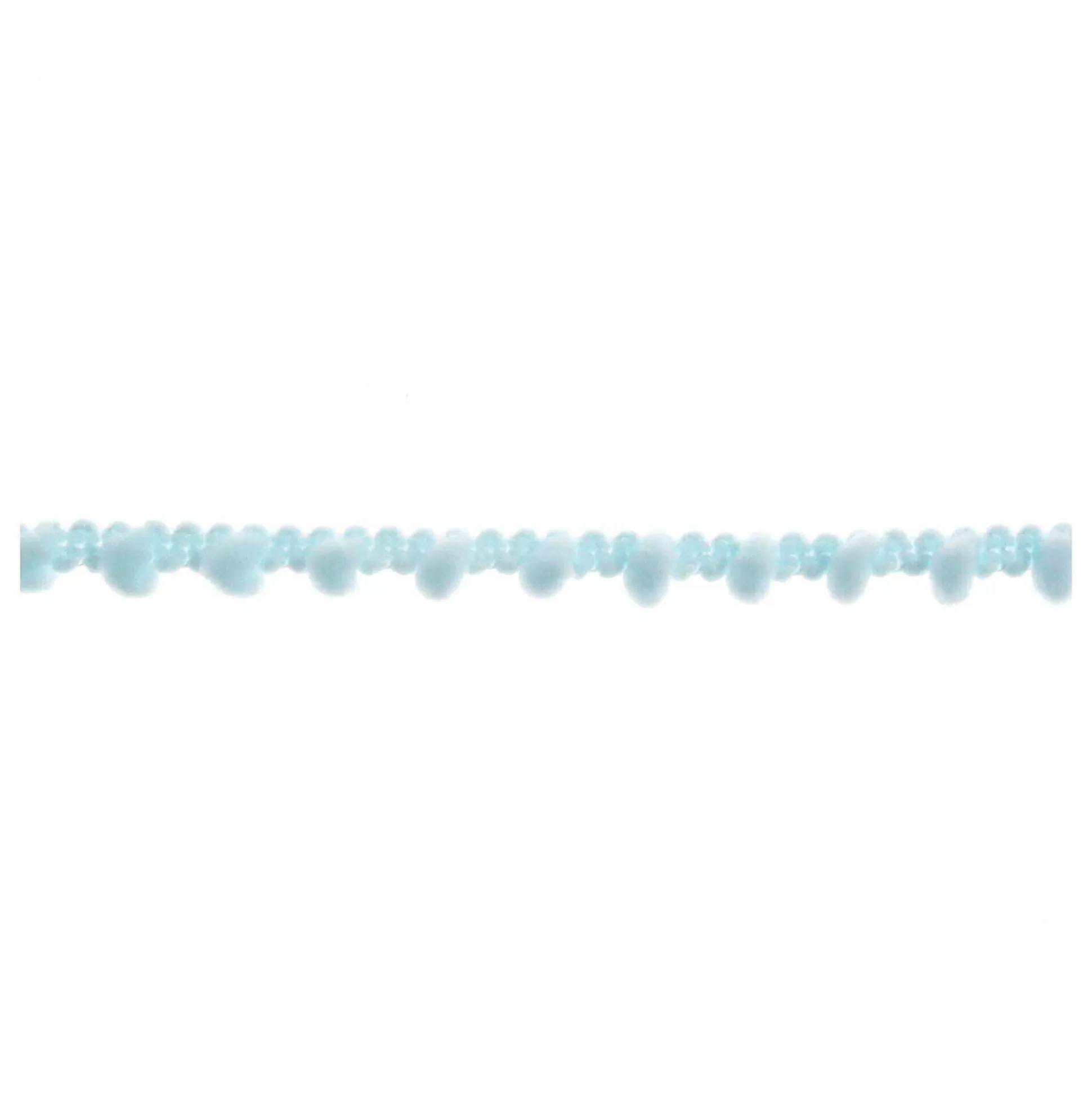 Light Blue 7Mm Pom Pom Trim By The Metre-Hobbycraft Discount