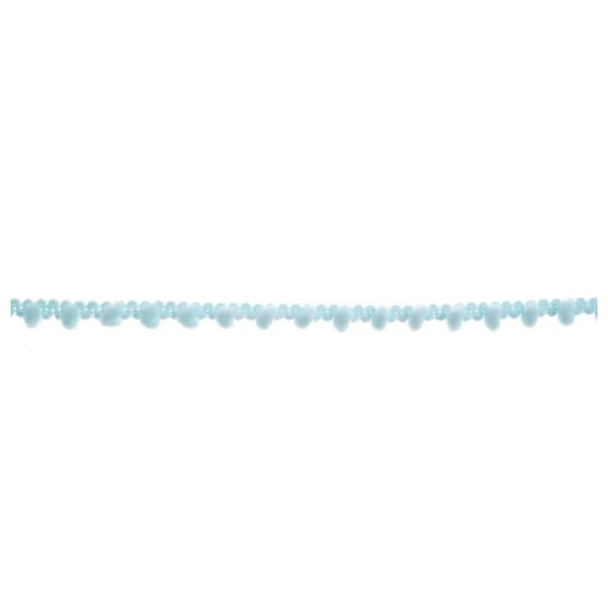 Light Blue 7Mm Pom Pom Trim By The Metre-Hobbycraft Discount