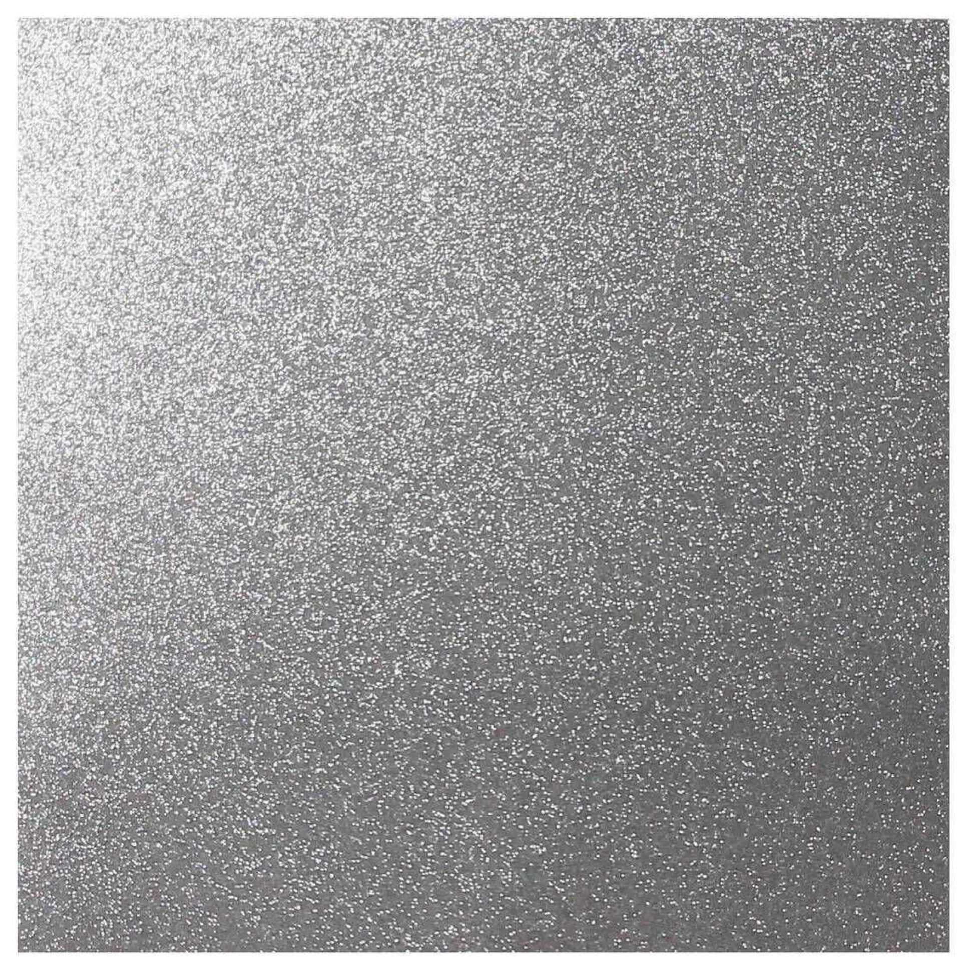Light Silver Biodegradable Glitter Card Sheet 12 X 12 Inches-Hobbycraft Discount