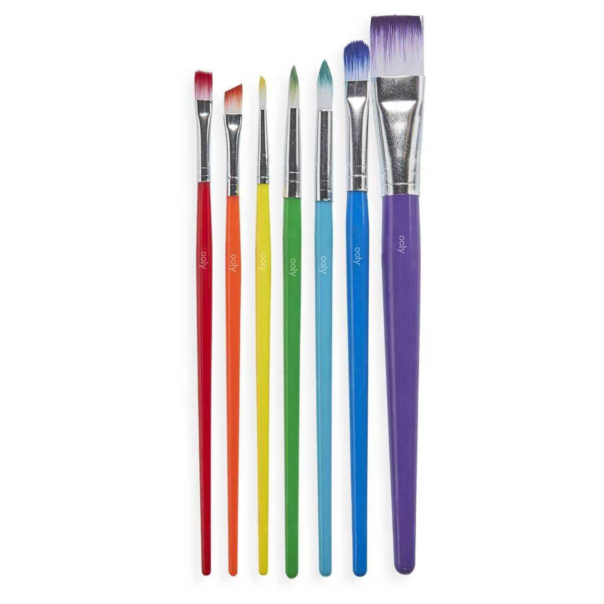 Lil Nylon Ombre Paint Brush Set 7 Pack-Hobbycraft Fashion