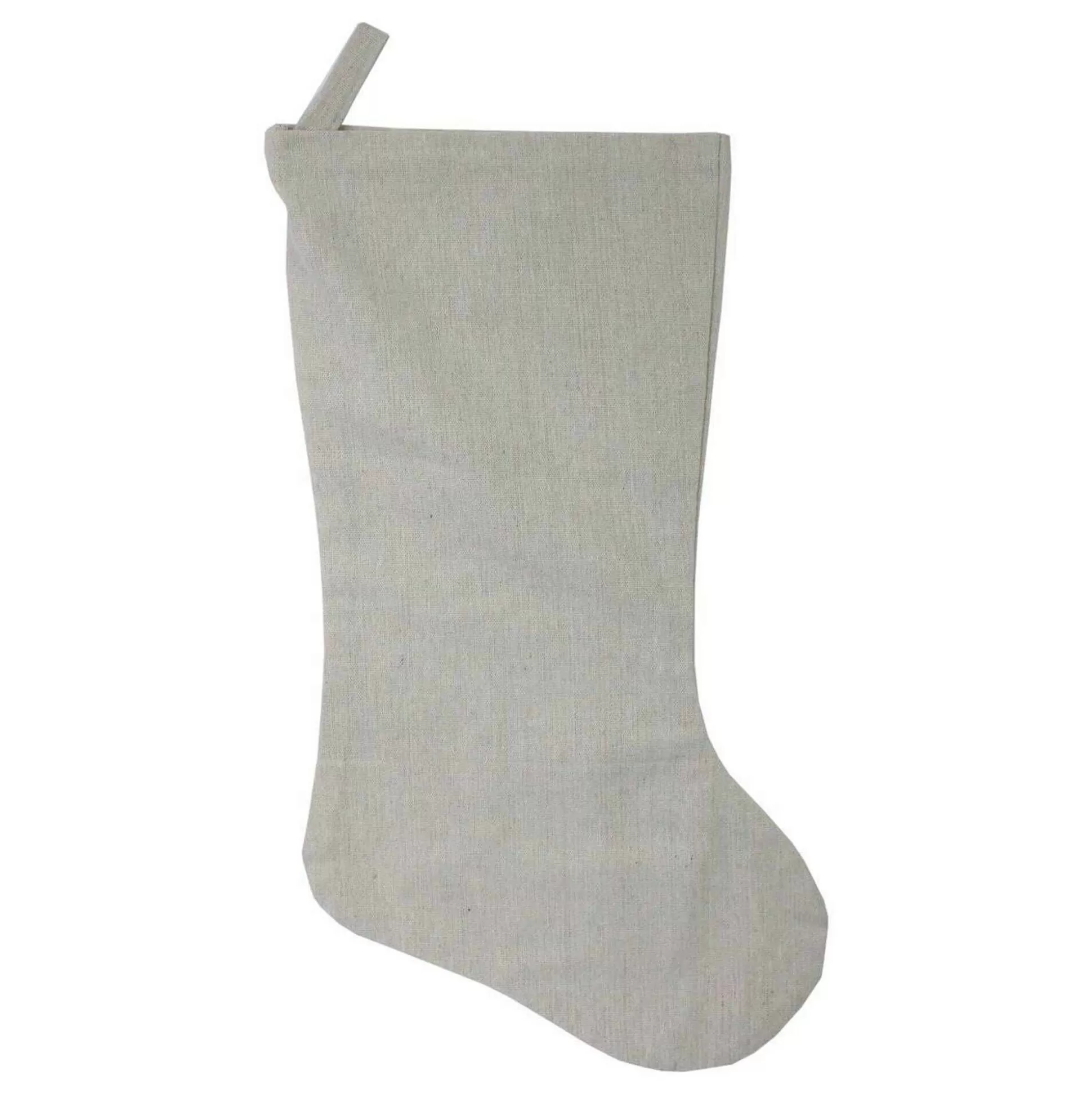 Linen Christmas Stocking-Hobbycraft Cheap