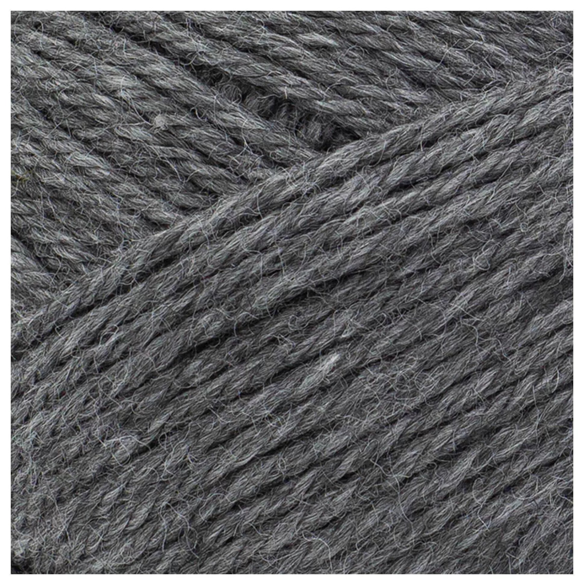 Lion Brand Charcoal Basic Stitch Anti-Microbial Yarn 100G-Hobbycraft Hot