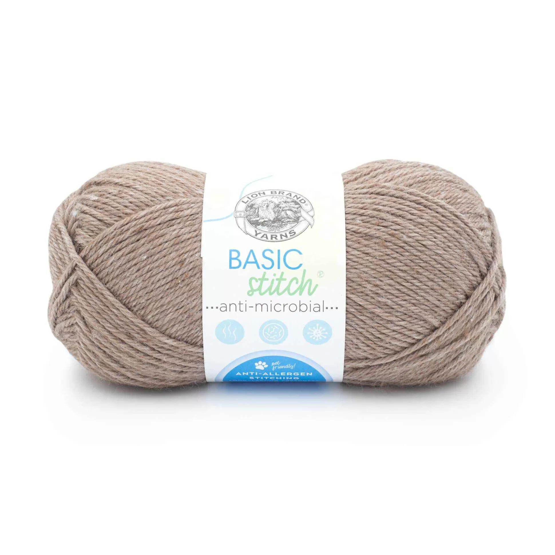 Lion Brand Hazelwood Basic Stitch Anti-Microbial Yarn 100G-Hobbycraft Sale