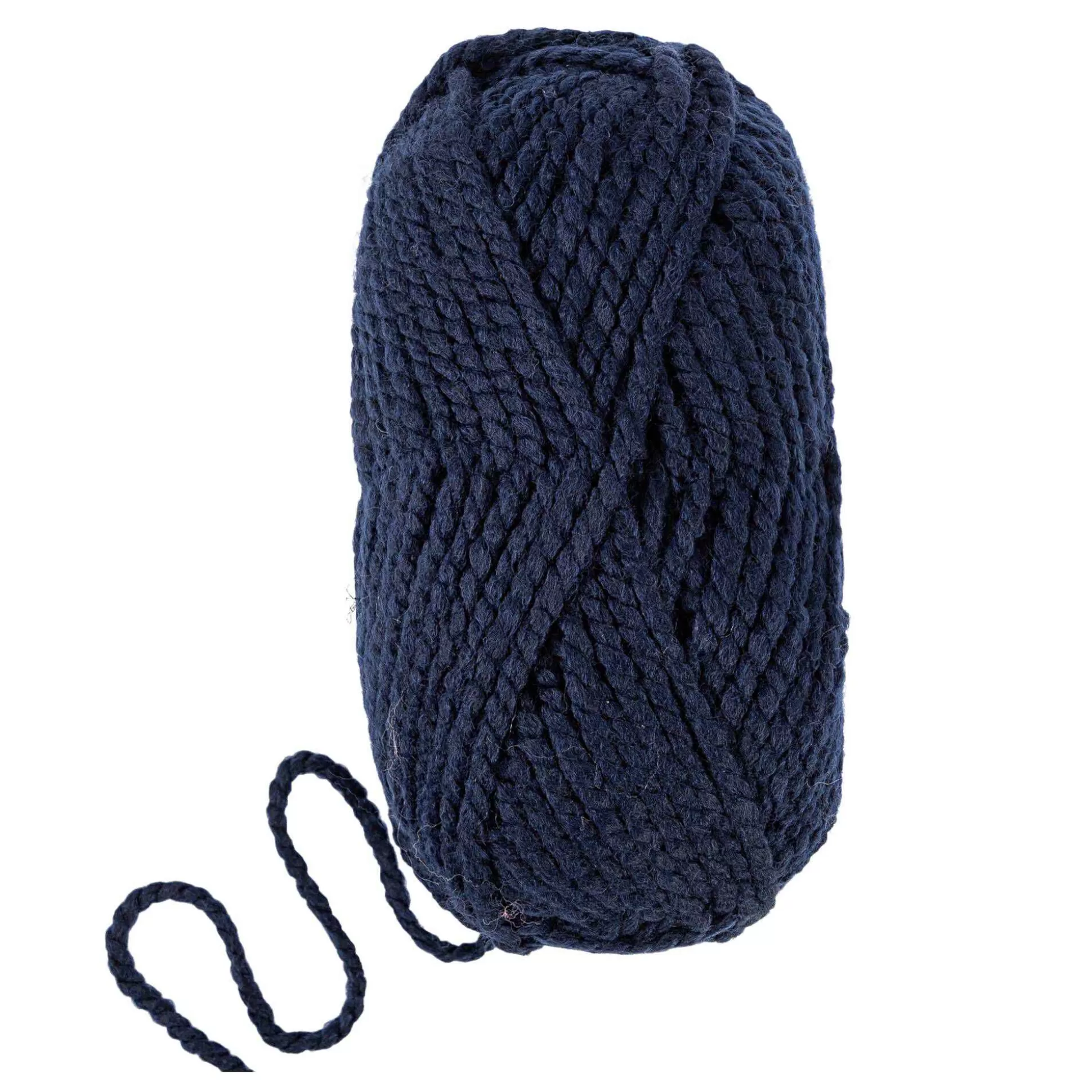 Lion Brand Navy Wool-Ease Thick & Quick Yarn 170G-Hobbycraft Best