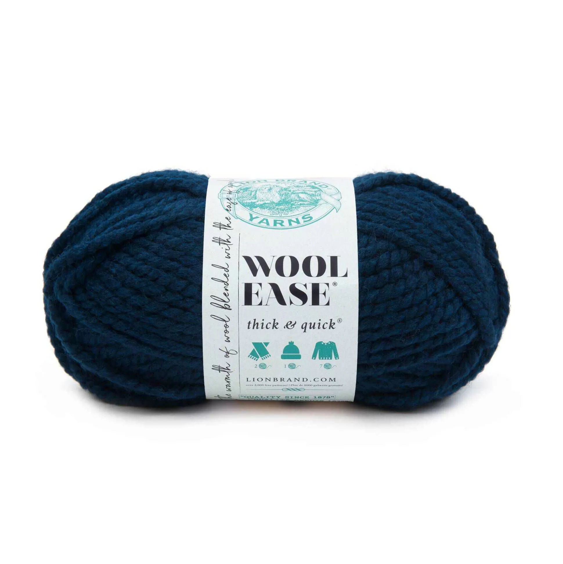 Lion Brand Petrol Wool-Ease Thick & Quick Yarn 170G-Hobbycraft Outlet