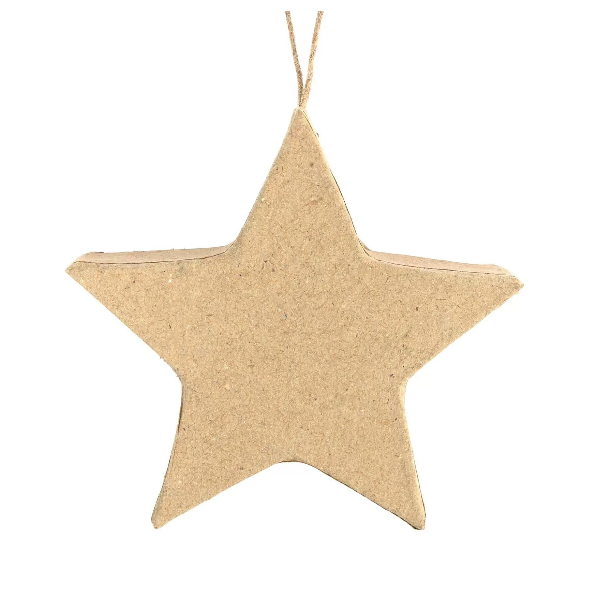 Mache Hanging Star Decoration 10Cm-Hobbycraft Outlet