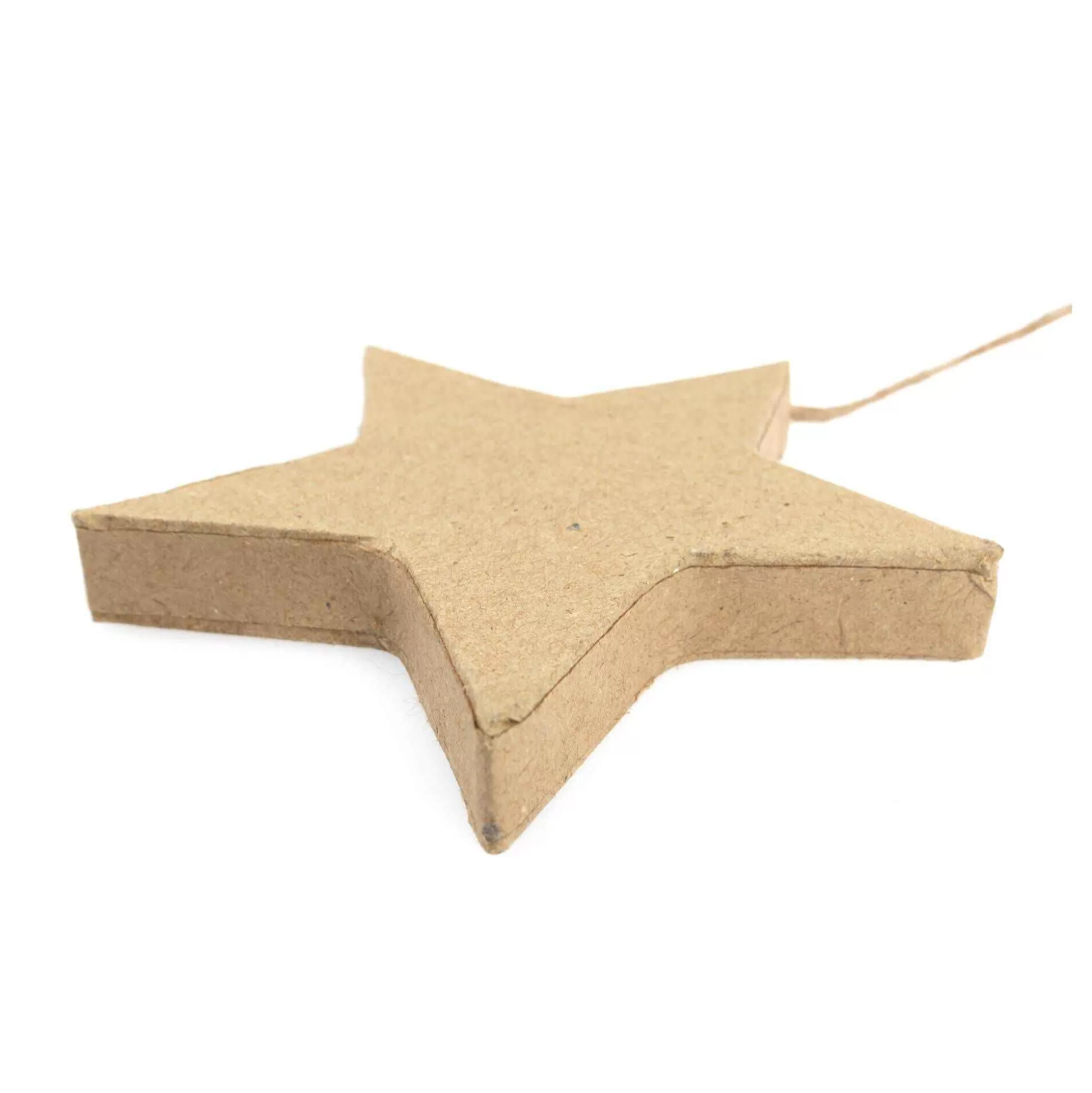Mache Hanging Star Decoration 10Cm-Hobbycraft Outlet