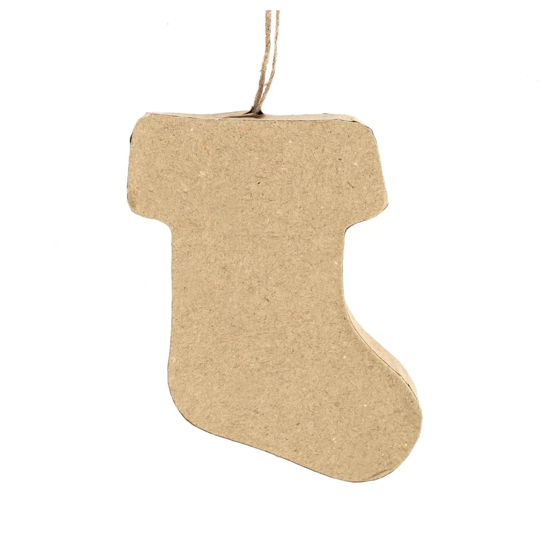 Mache Hanging Stocking Decoration 10Cm-Hobbycraft Clearance