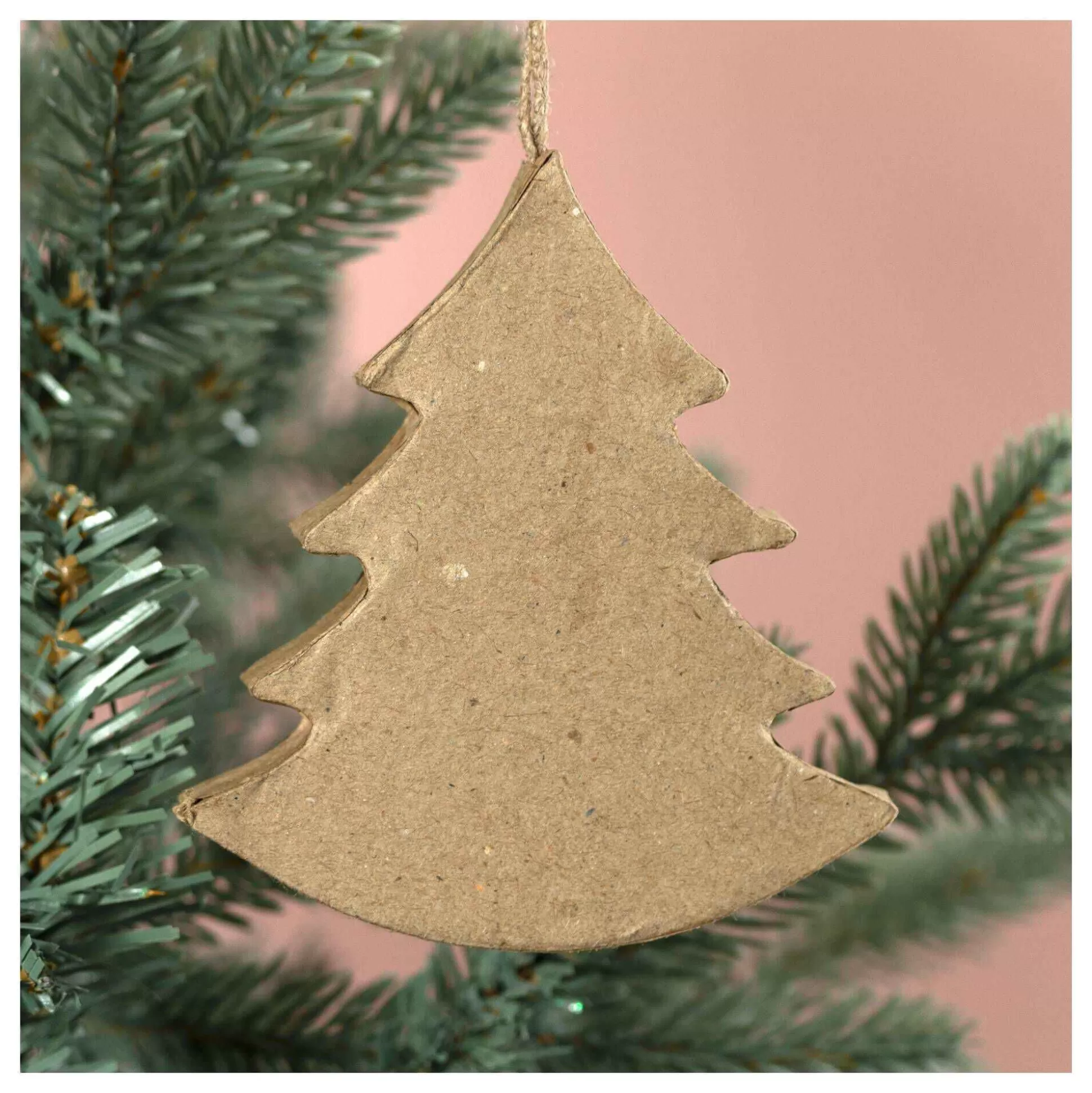 Mache Hanging Tree Decoration 10Cm-Hobbycraft Cheap