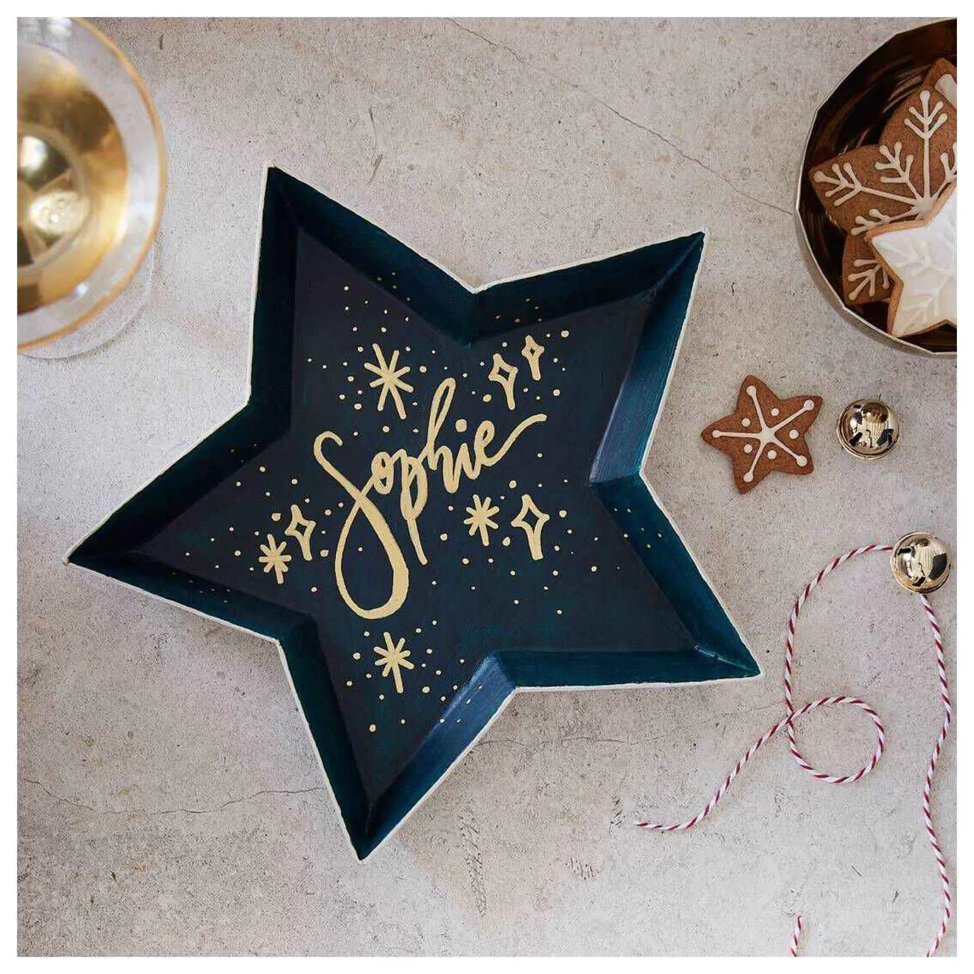 Mache Star Tray 26.5Cm-Hobbycraft New