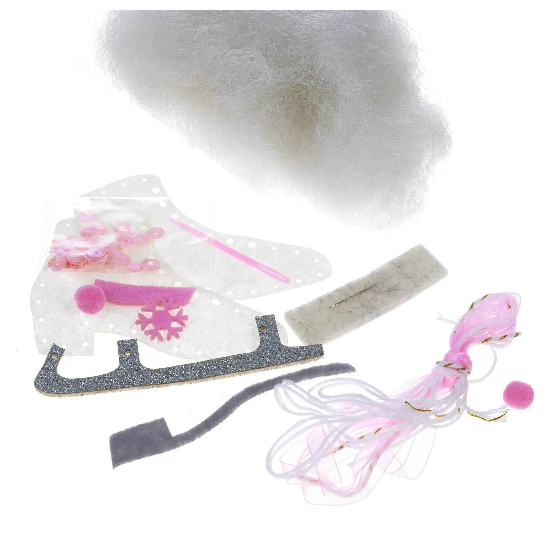 Make Your Own Felt Ice Skate Decoration-Hobbycraft Best Sale