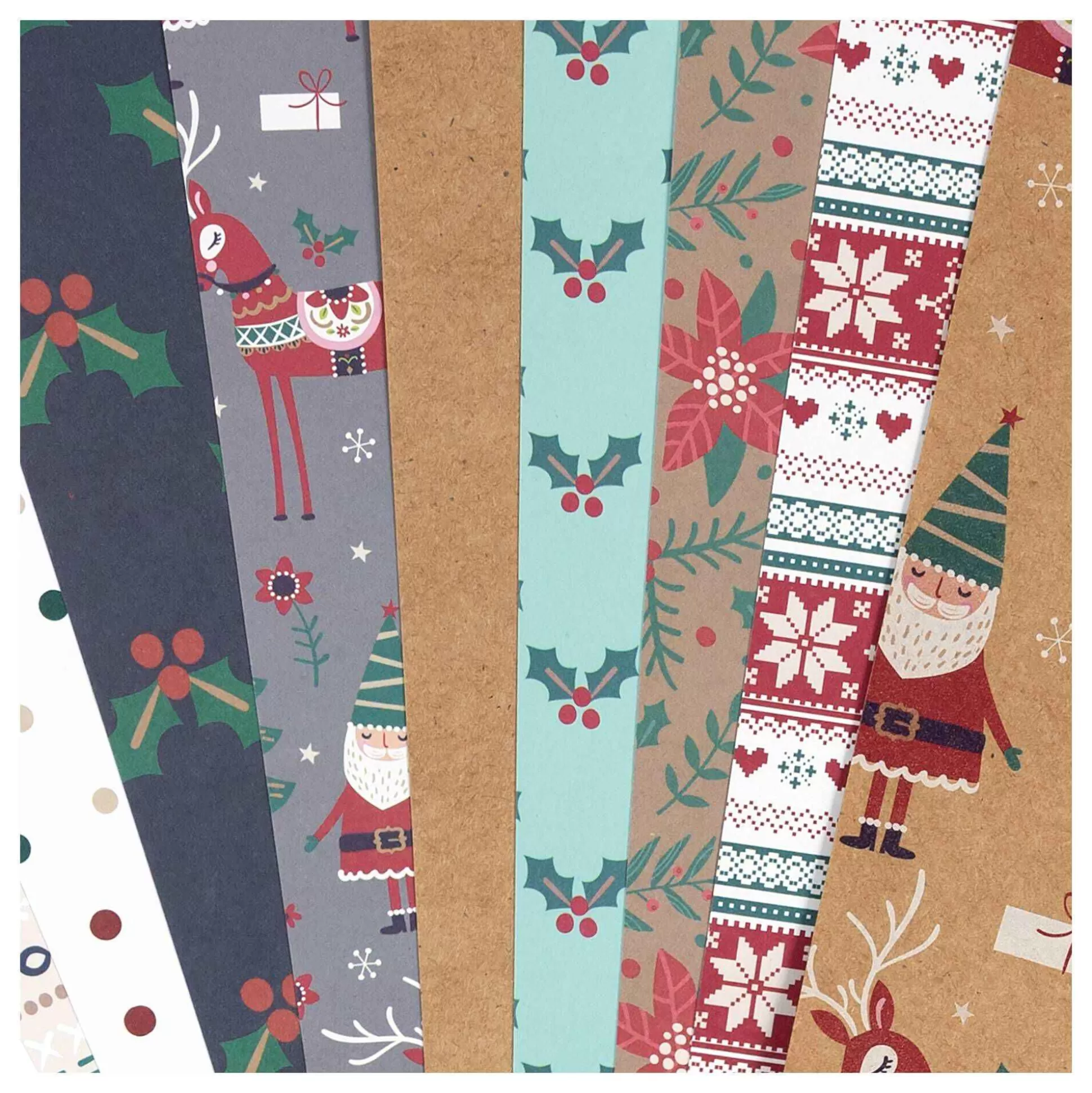 Merry Christmas 12 X 12 Inches Paper Pad 48 Sheets-Hobbycraft Hot