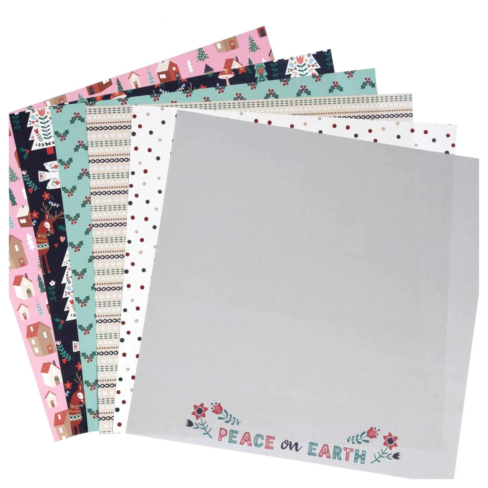 Merry Christmas 12 X 12 Inches Paper Pad 48 Sheets-Hobbycraft Hot