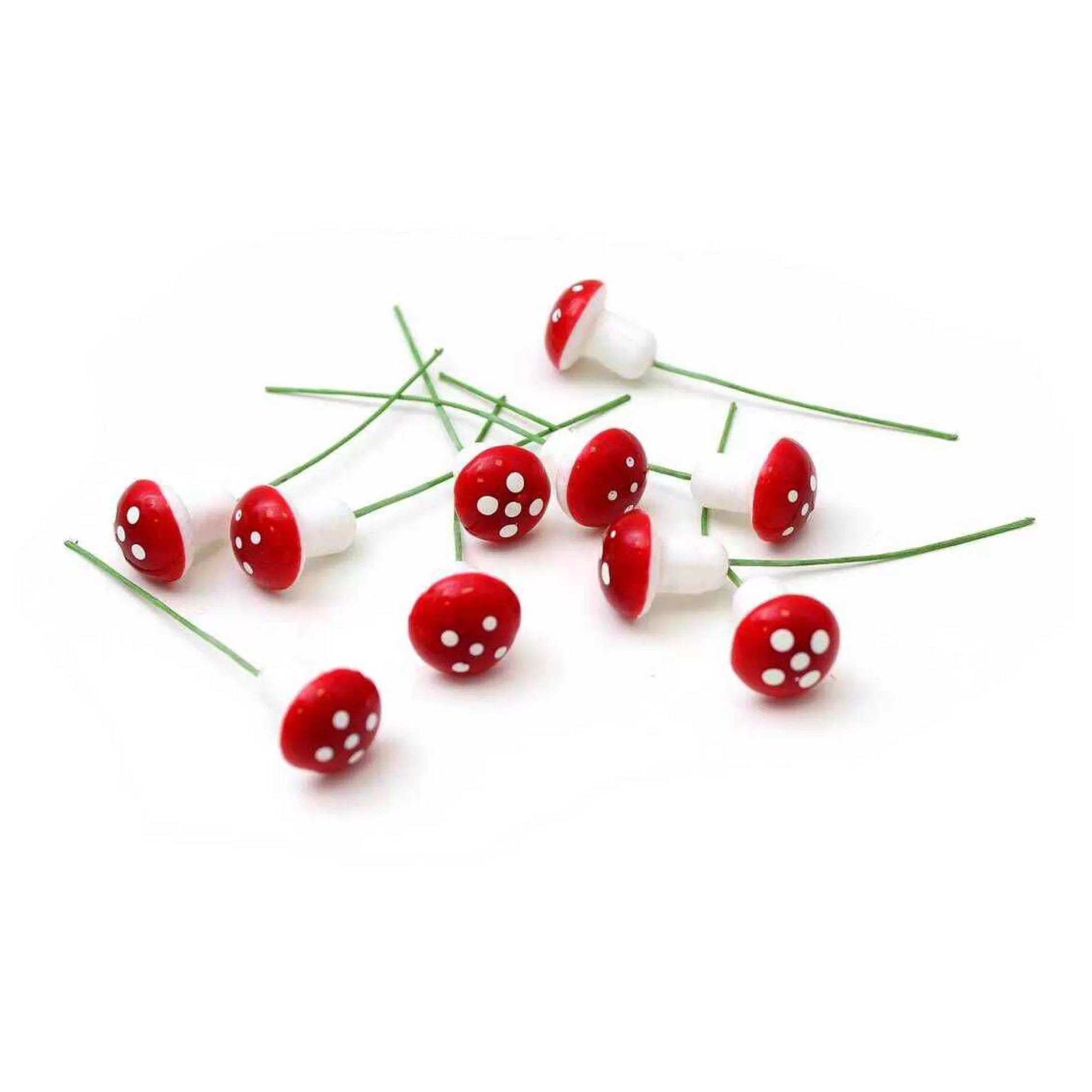 Mushroom Decorations 17 Pieces-Hobbycraft Online