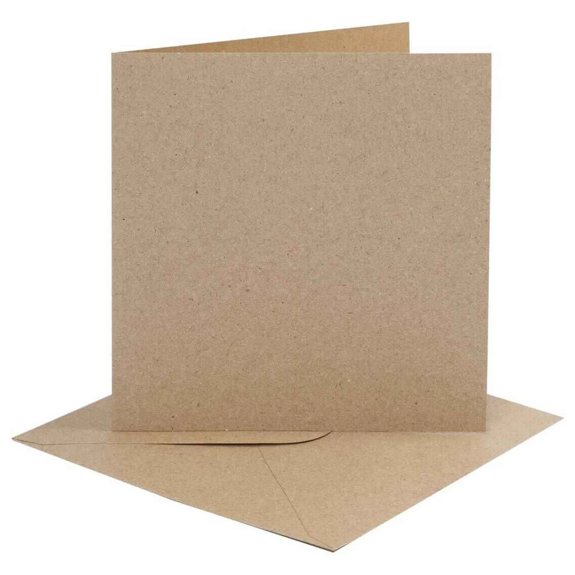 Natural Cards And Envelopes 6 X 6 Inches 4 Pack-Hobbycraft Best