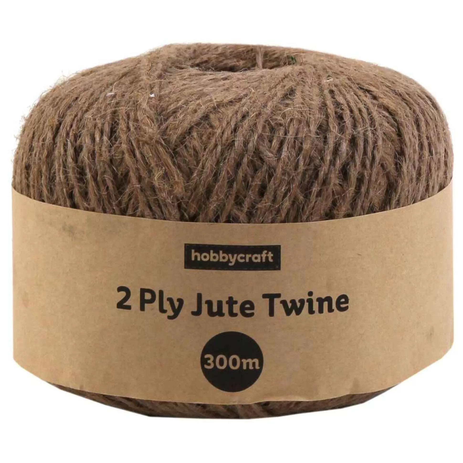 Natural Jute Twine 2 Ply 300M-Hobbycraft Outlet