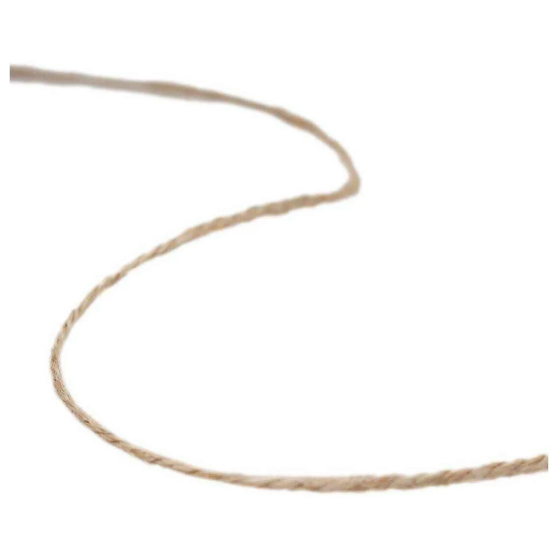 Natural Jute Twine 2Mm X 8M-Hobbycraft Clearance