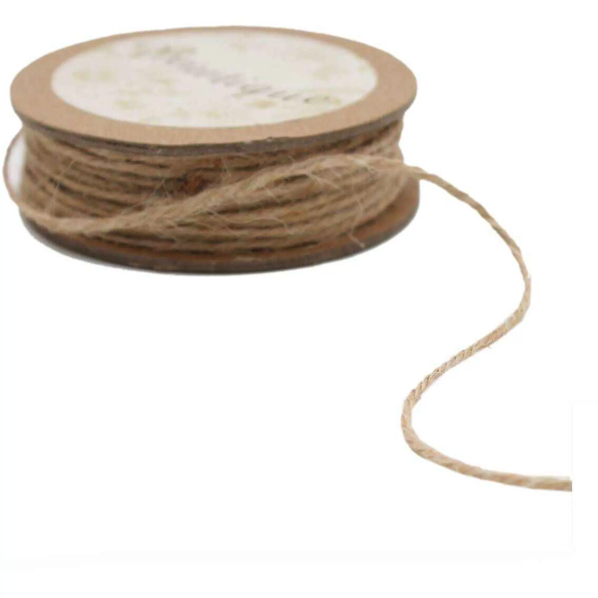 Natural Jute Twine 2Mm X 8M-Hobbycraft Clearance