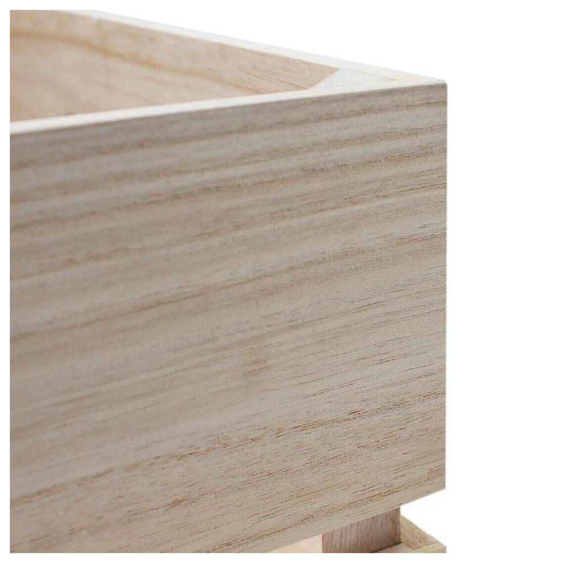 natural_wooden_crate_40cm_x_30cm_x_18cm_3.webp Natural Wooden Crate 40Cm X 30Cm X 18Cm-Hobbycraft Sale