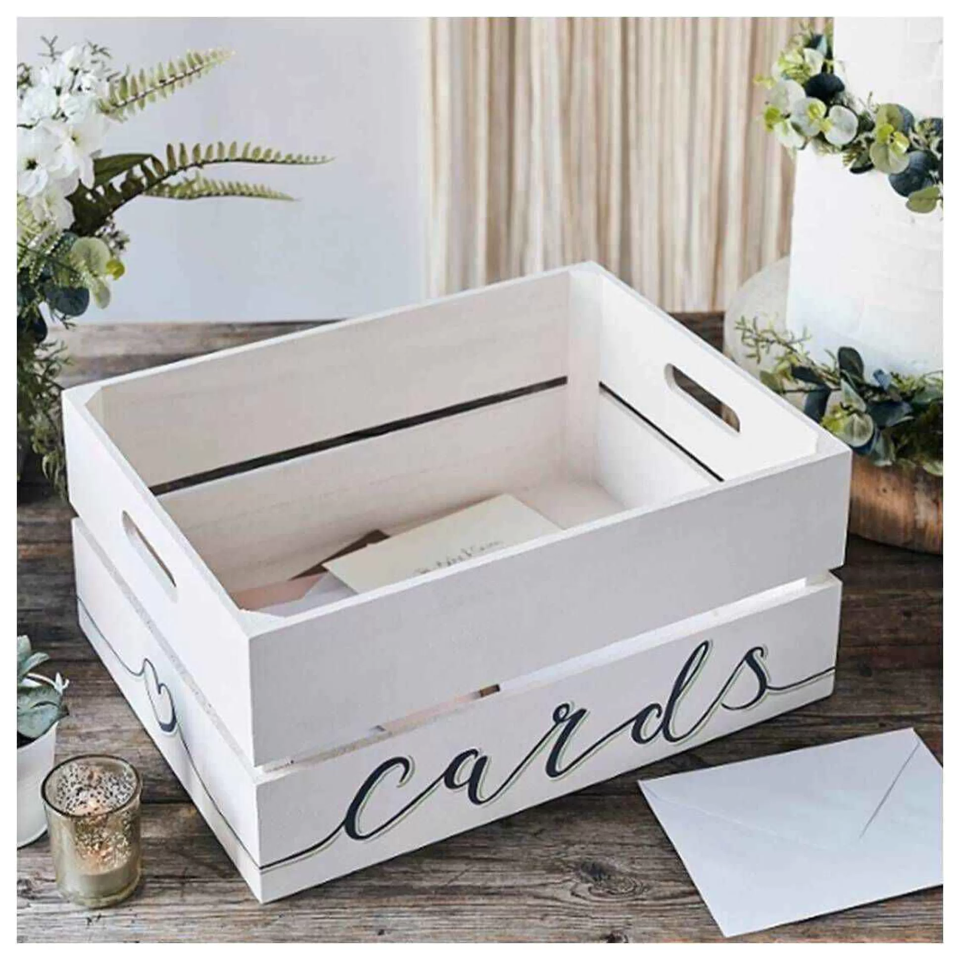 natural_wooden_crate_40cm_x_30cm_x_18cm_5.webp Natural Wooden Crate 40Cm X 30Cm X 18Cm-Hobbycraft Sale