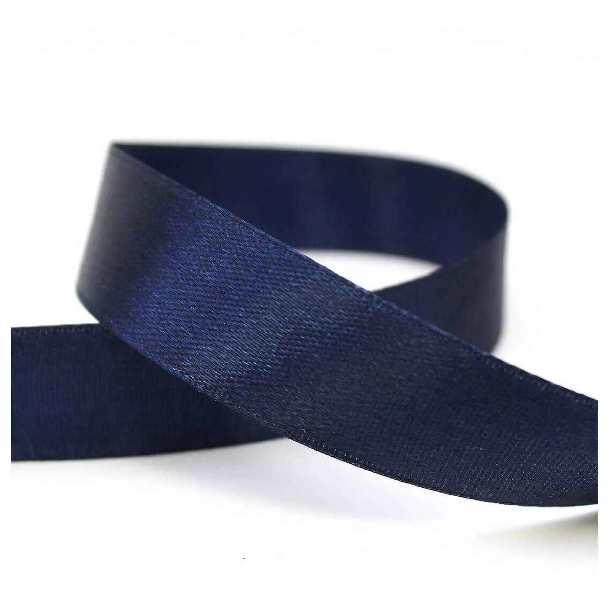 Navy Blue Satin Ribbon 20 Mm X 15 M-Hobbycraft Fashion