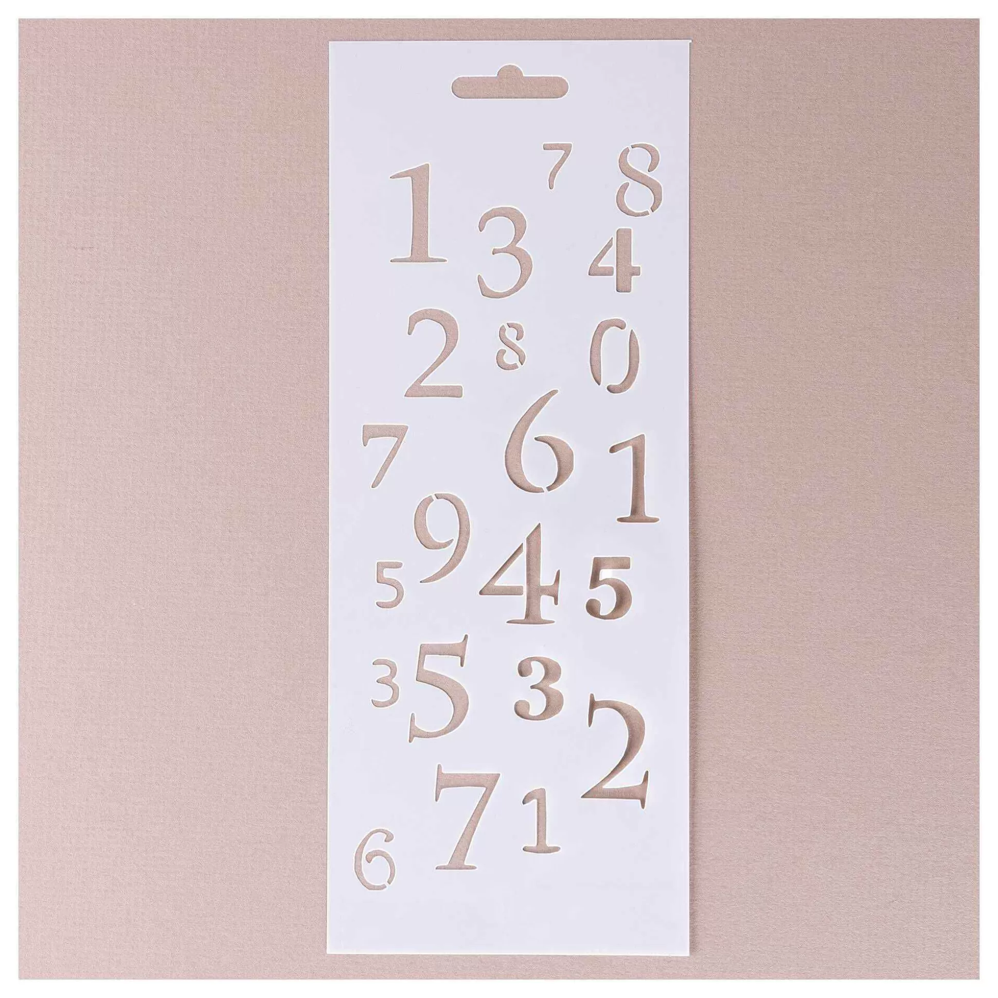 Number Stencil 10Cm X 25Cm-Hobbycraft Sale