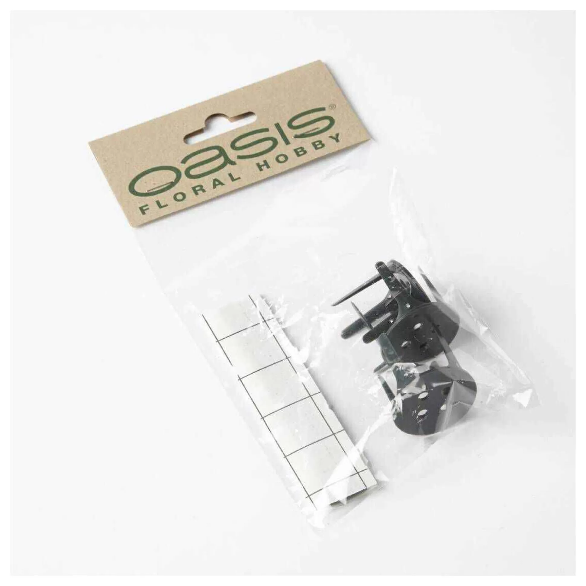 Oasis Pin Holders And Fix Tack 3 Pack-Hobbycraft Flash Sale