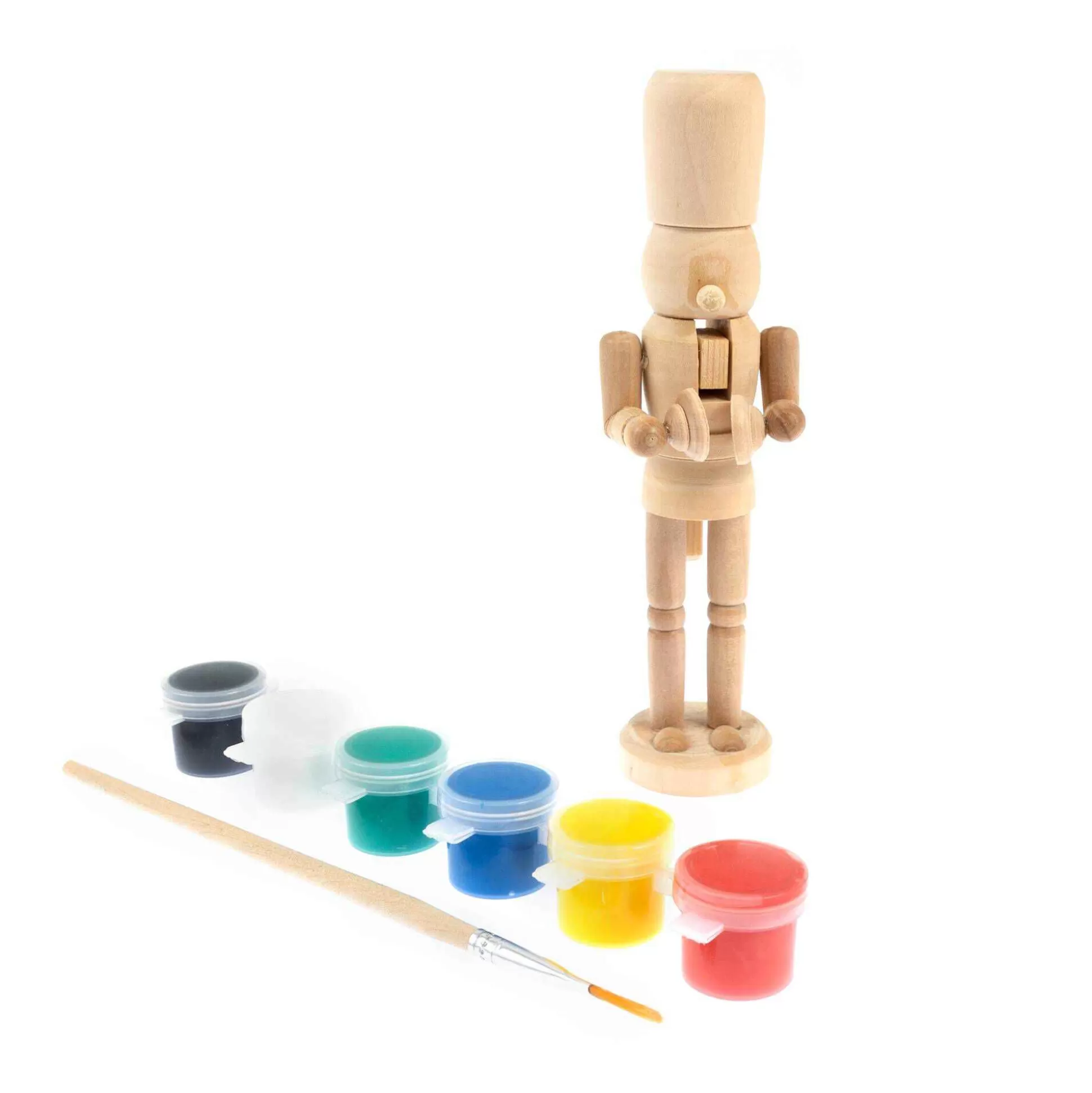 Paint Your Own Wooden Nutcracker-Hobbycraft Outlet