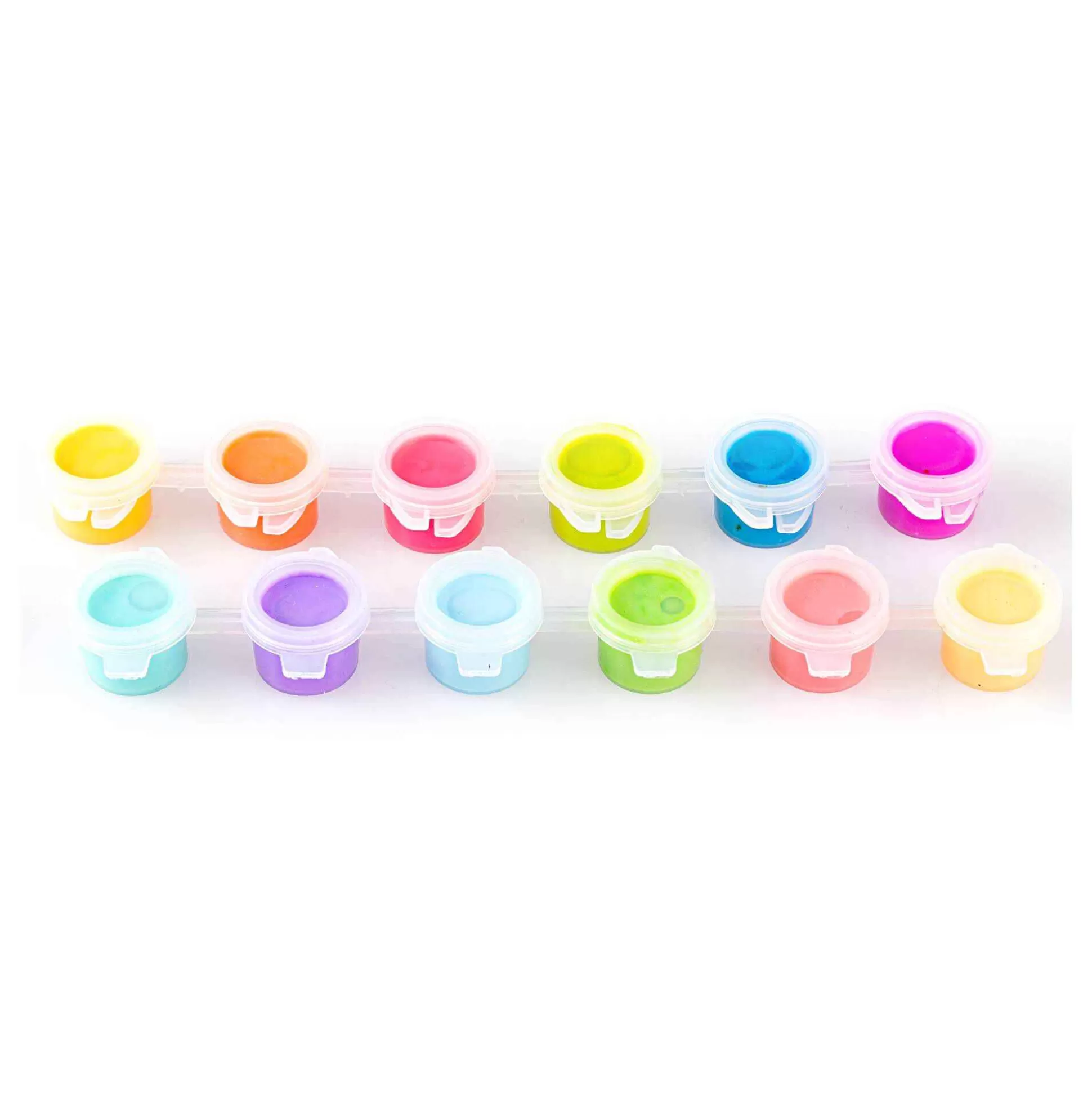 Pastel And Neon Suncatcher Paints 3Ml 12 Pack-Hobbycraft Hot