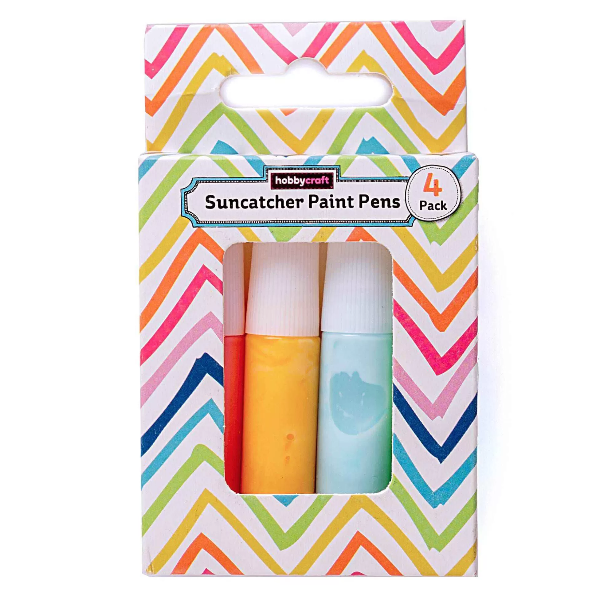 Pastel Suncatcher Paint Pens 6Ml 4 Pack-Hobbycraft Shop