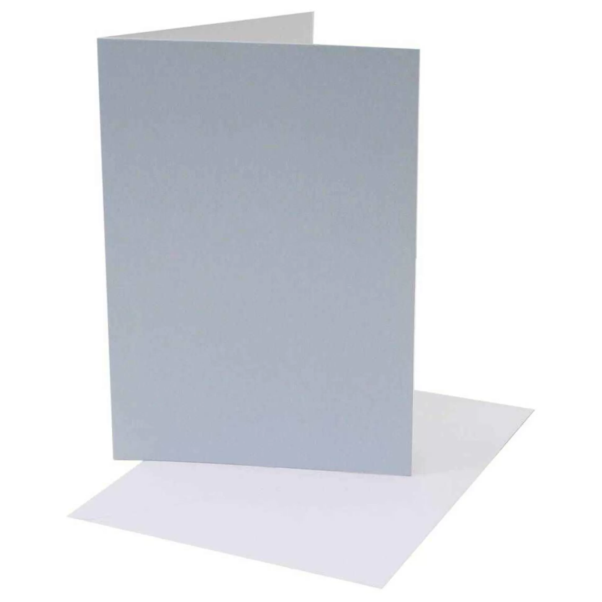 Pearlised Baby Blue Cards And Envelopes 5 X 7 Inches 15 Pack-Hobbycraft Discount