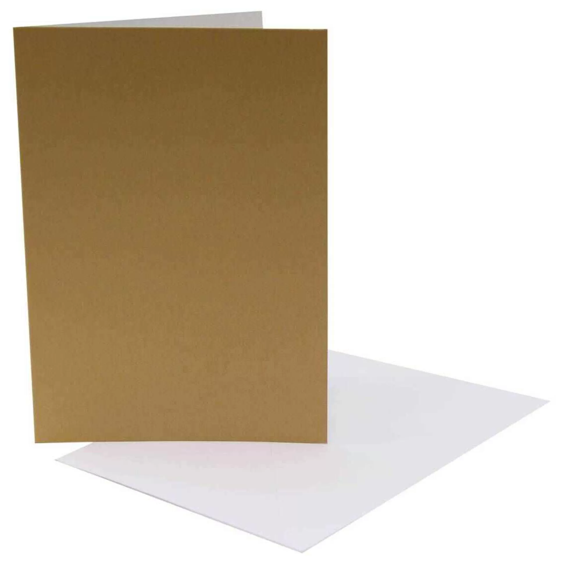 Pearlised Gold Cards And Envelopes 5 X 7 Inches 15 Pack-Hobbycraft Hot