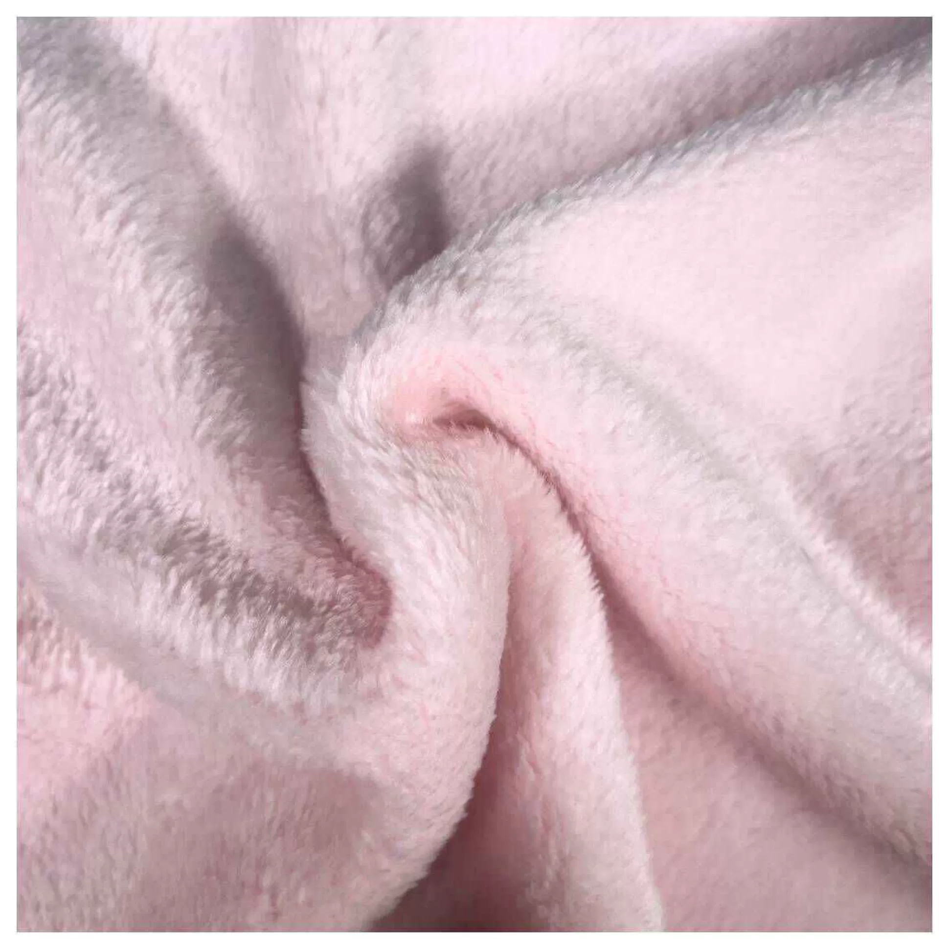 Pink Cuddle Fleece Fabric By The Metre-Hobbycraft Hot