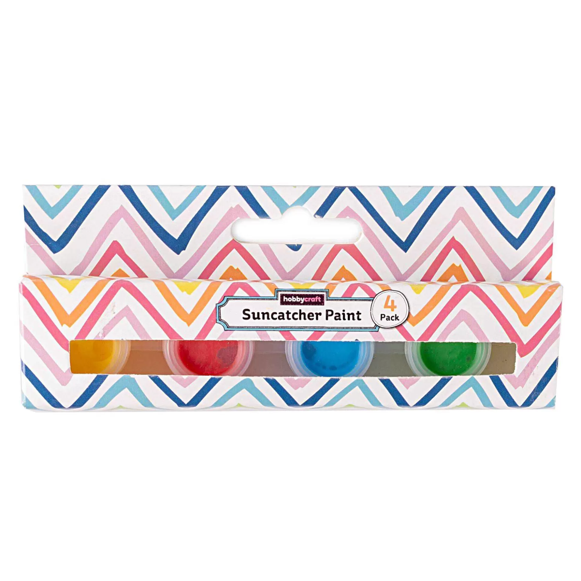 Primary Colour Suncatcher Paints 3Ml 4 Pack-Hobbycraft Flash Sale