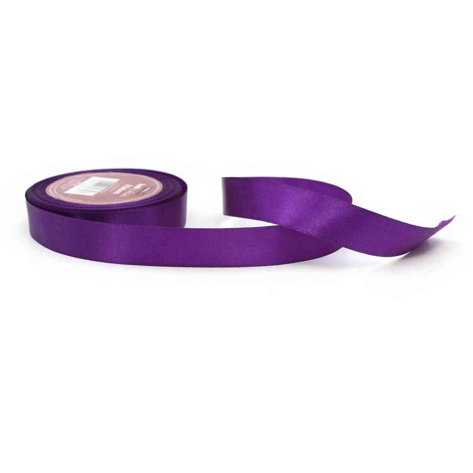 Purple Satin Ribbon 20 Mm X 15 M-Hobbycraft Fashion