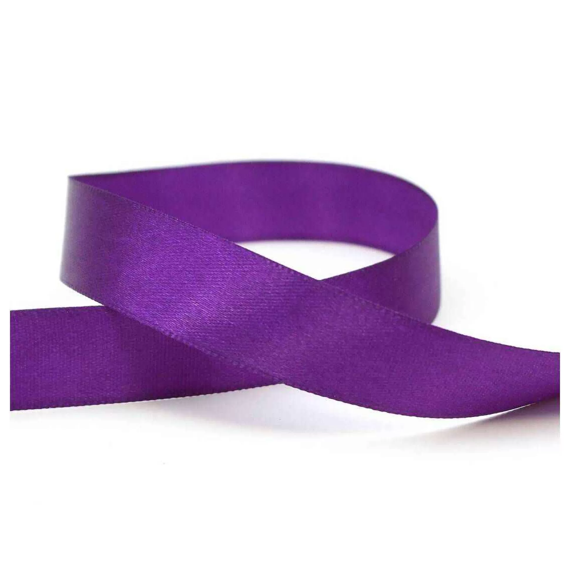 Purple Satin Ribbon 20 Mm X 15 M-Hobbycraft Fashion