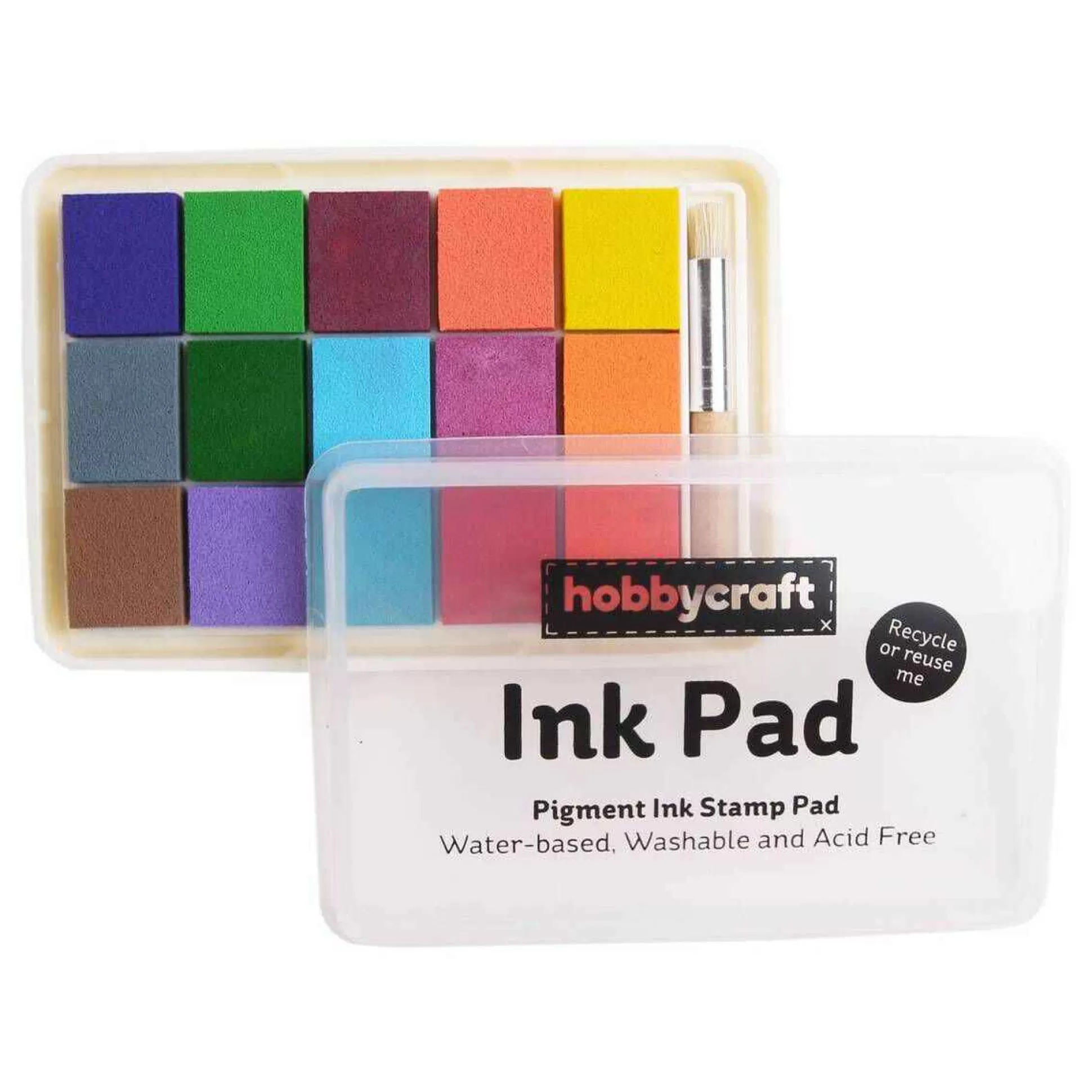Rainbow Ink Pad 15 Pack-Hobbycraft Clearance