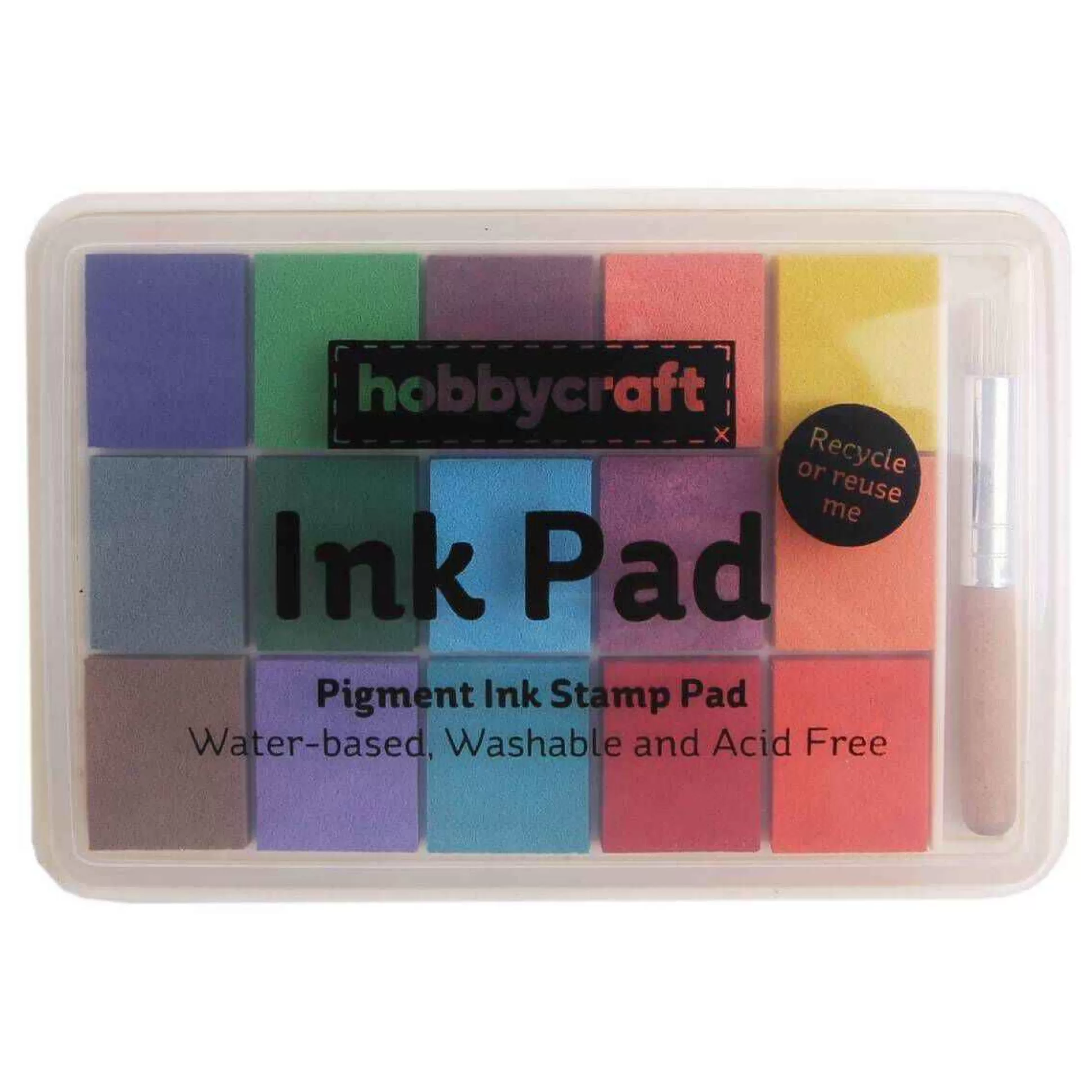 Rainbow Ink Pad 15 Pack-Hobbycraft Clearance