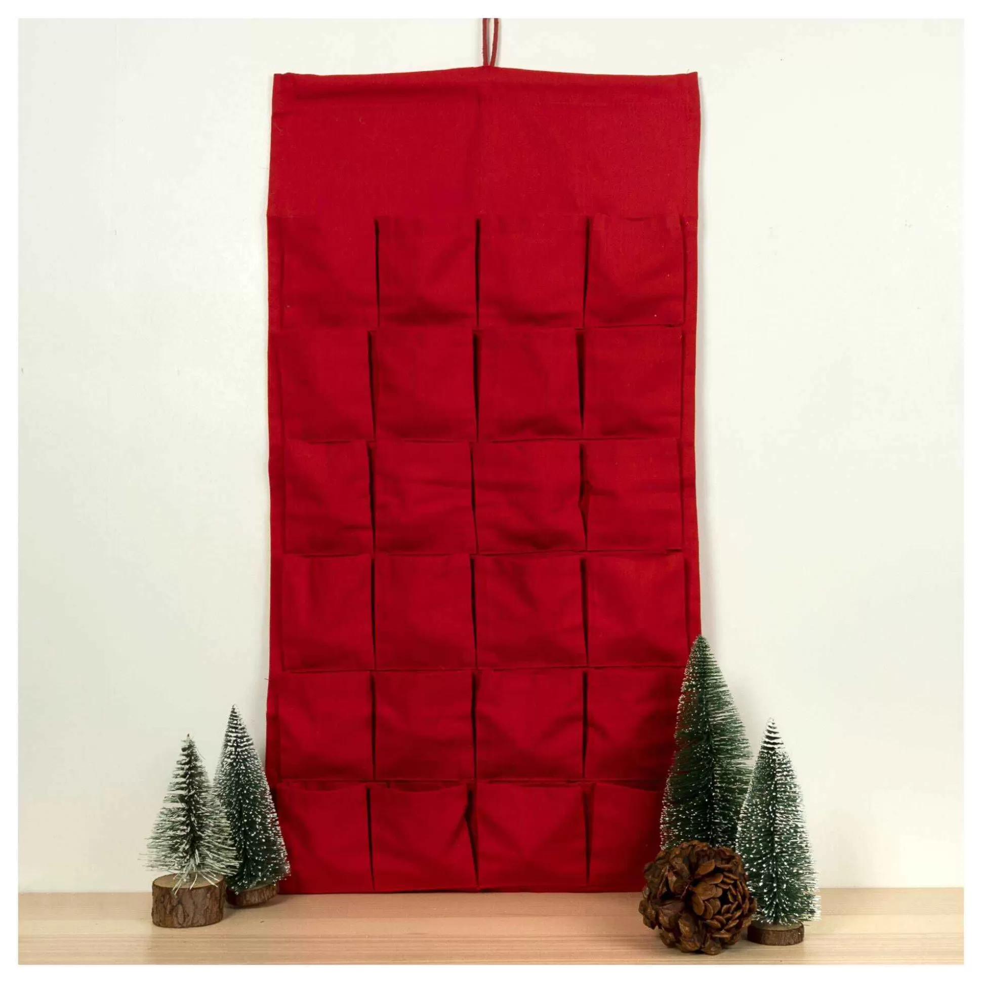 Red Advent Calendar Fabric Panel 78Cm-Hobbycraft Best Sale