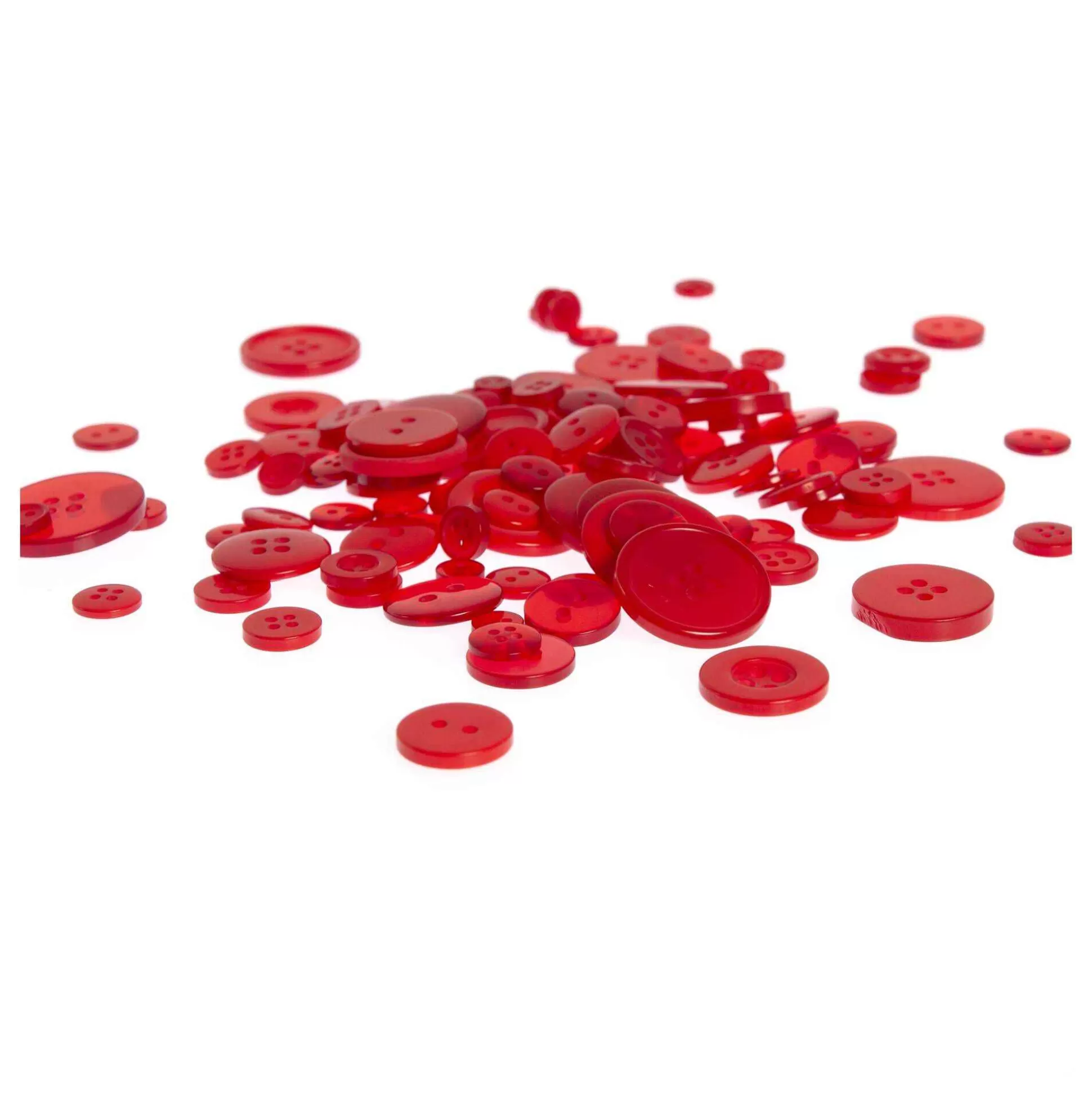 Red Buttons Pack 50G-Hobbycraft Store