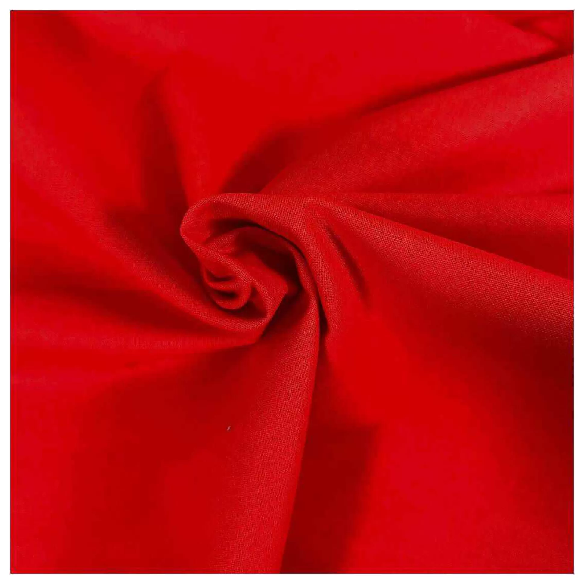 Red Cotton Homespun Fabric By The Metre-Hobbycraft Fashion