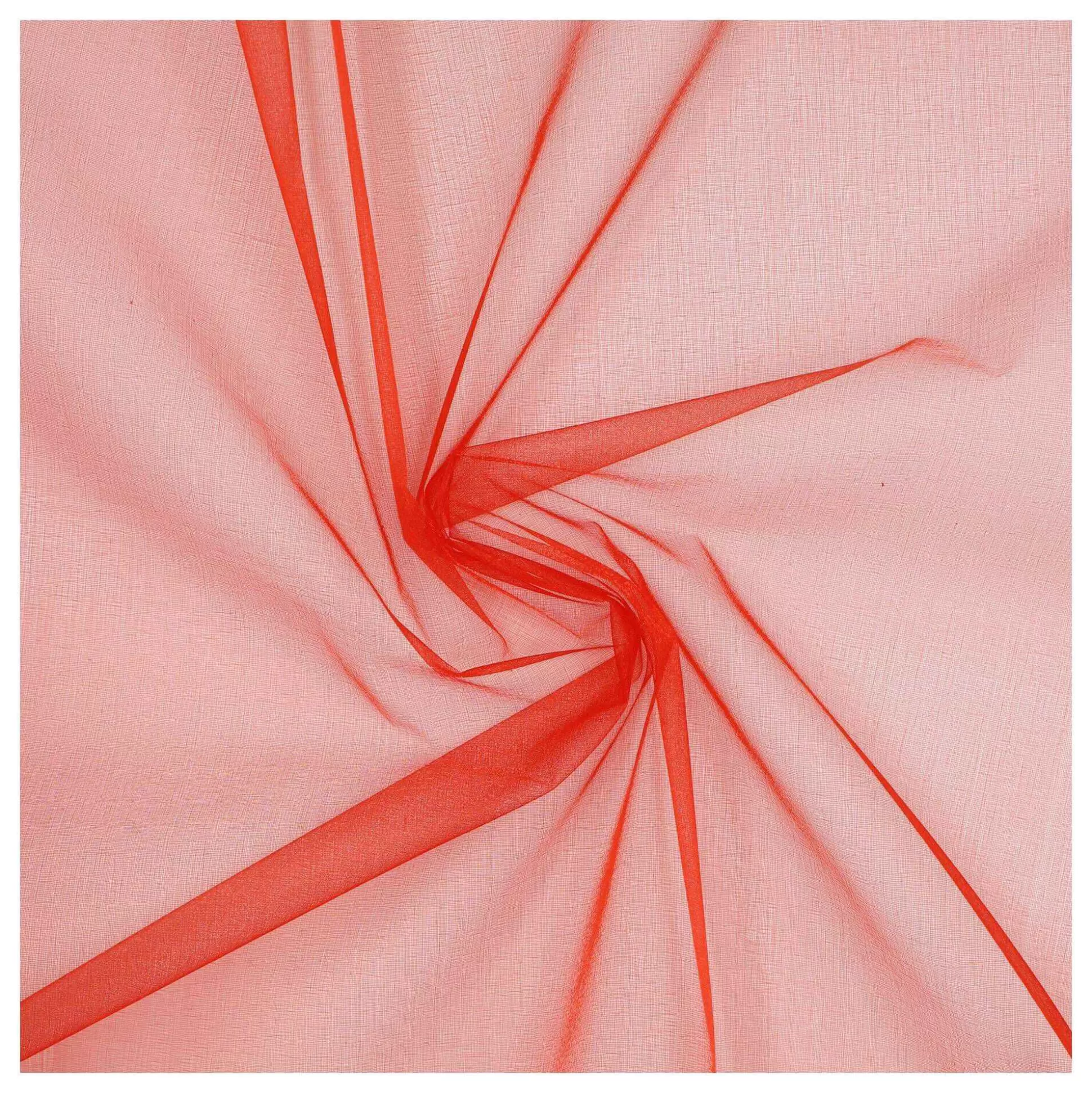 Red Crystal Organza Fabric By The Metre-Hobbycraft Discount